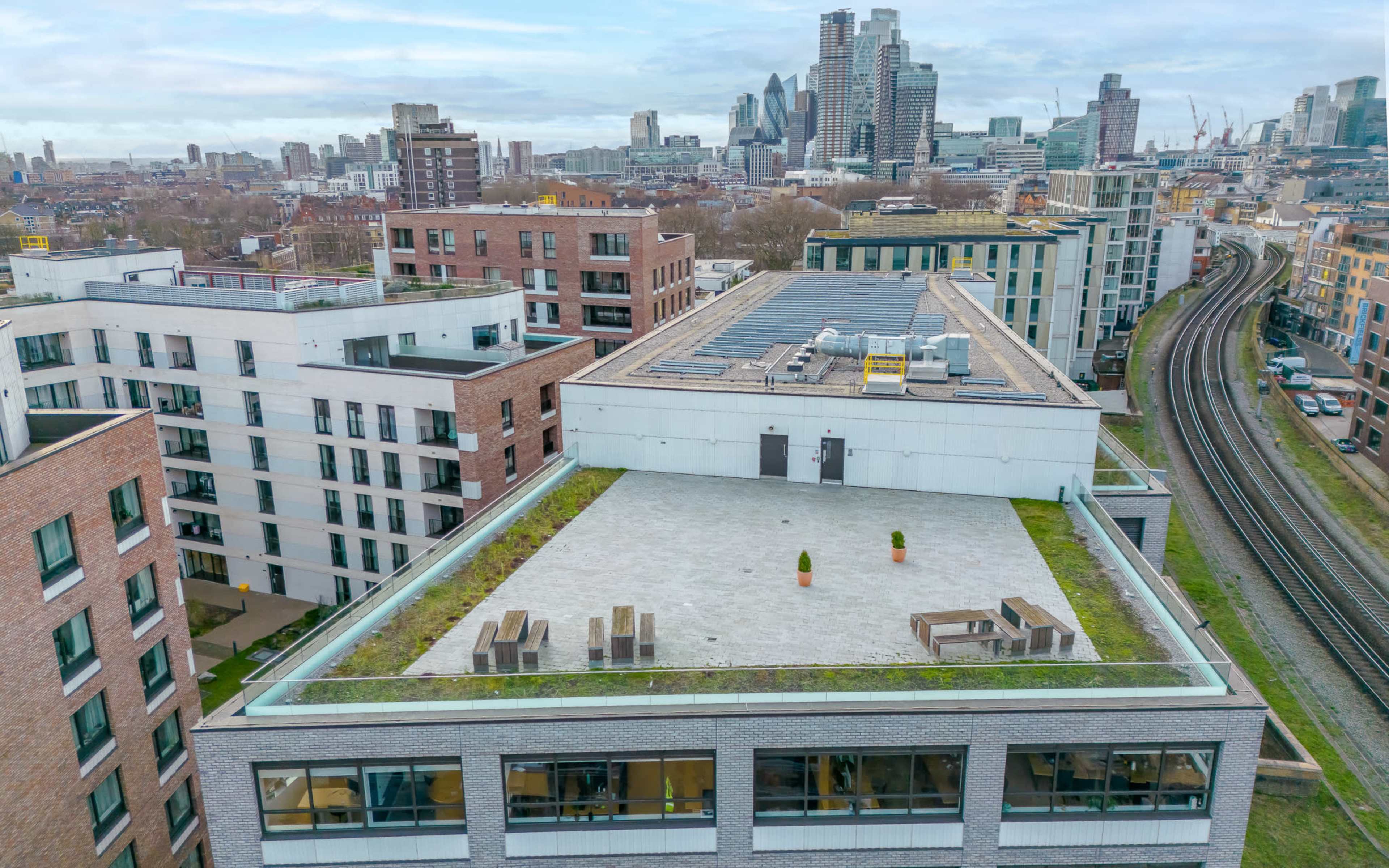 Roof Terrace in Shoreditch Image in London, London, ENG