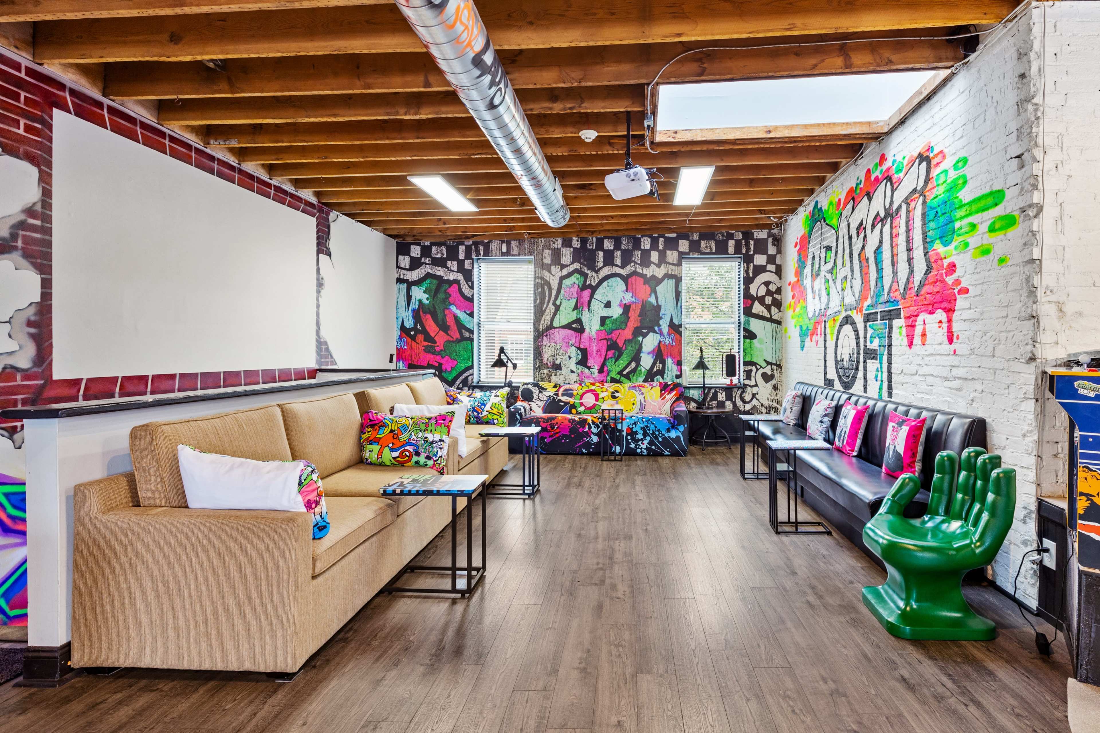Graffiti Loft - The Graffiti Art Inspired Space for Your Next Event Image in Soulard, St. Louis, MO