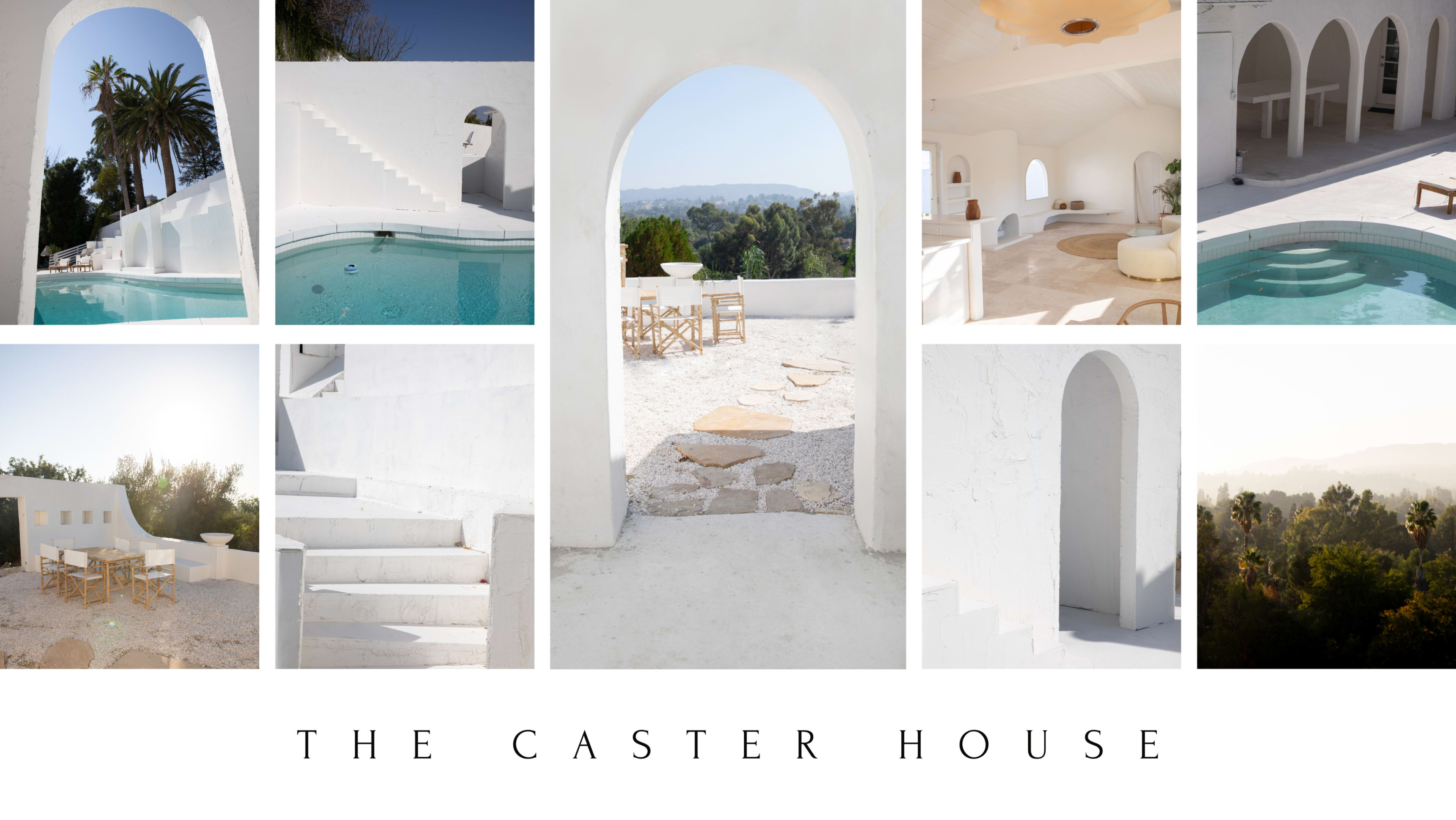 The Caster House: Luxury Santorini meets minimal Tulum w/ Pool, Arches & Abundant Light Image in Tarzana, Tarzana, CA