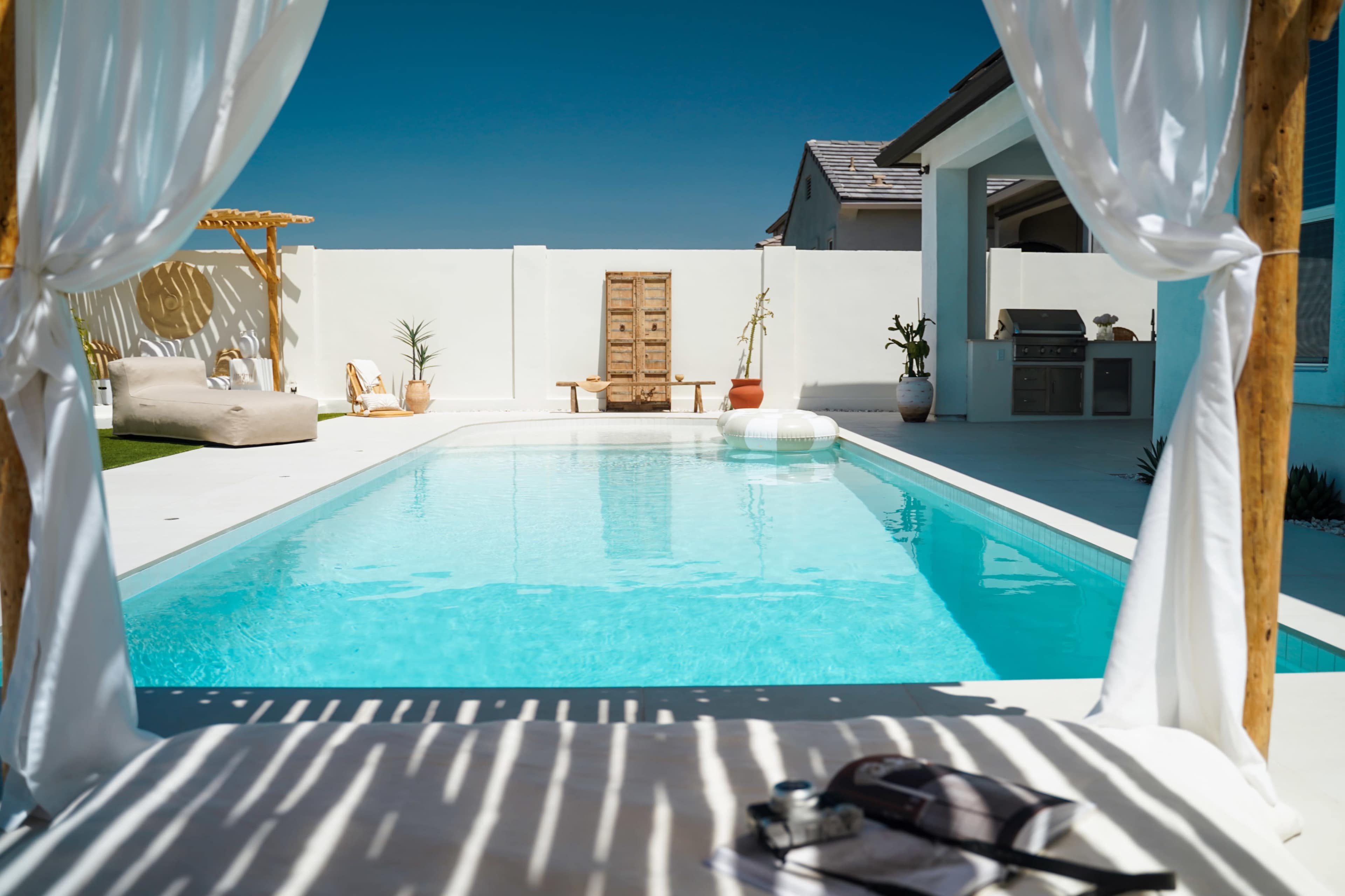 Luxury Private Backyard Oasis with Sauna - Bali Resort Vibes Image in Desert View Village, Phoenix, AZ