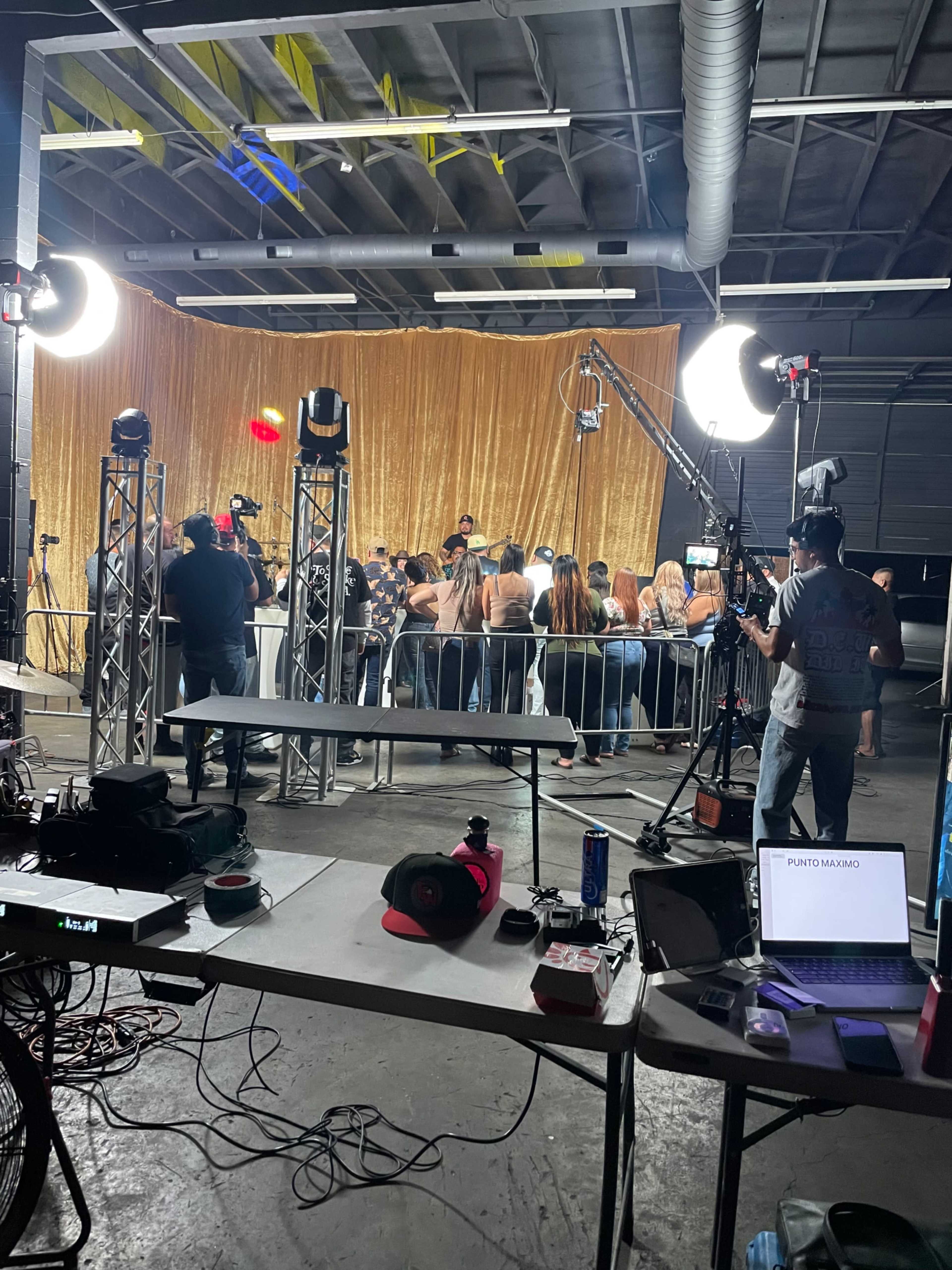 Warehouse with Black Walls,Tall Garage Doors And AC Image in South Montebello, Montebello, CA