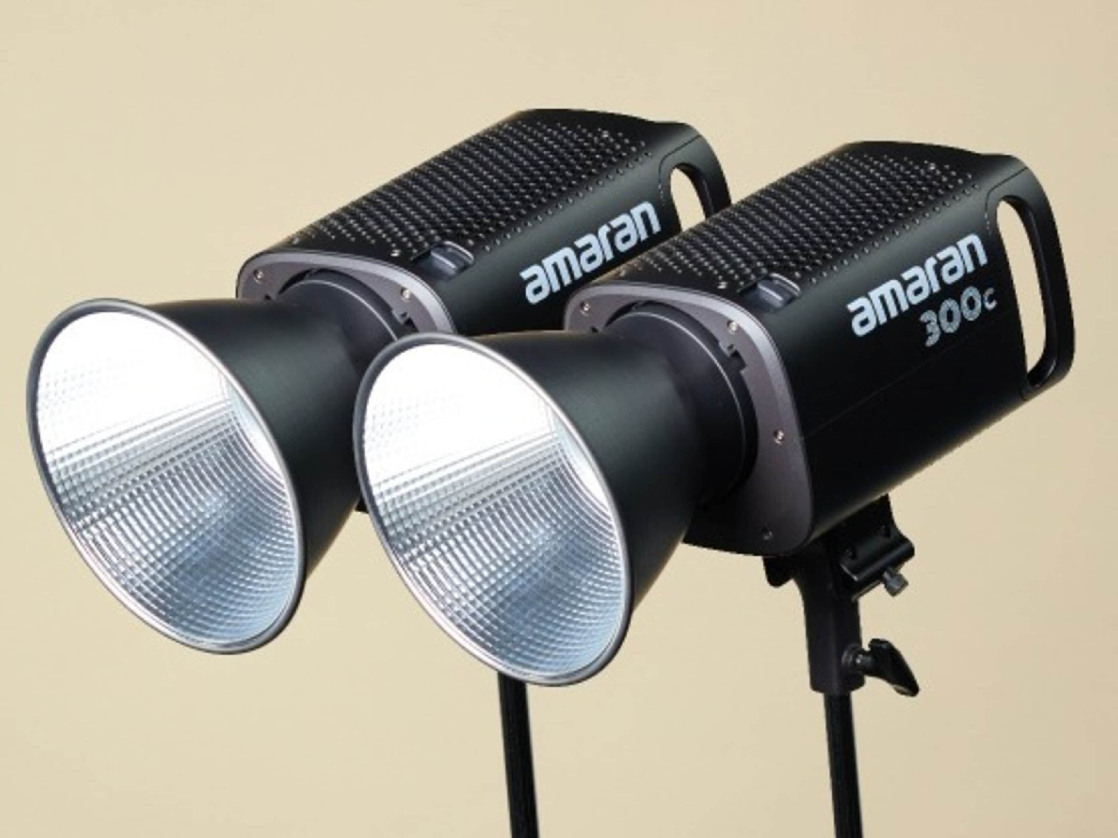 Amaran 300c RGB Video Light (2 Heads)