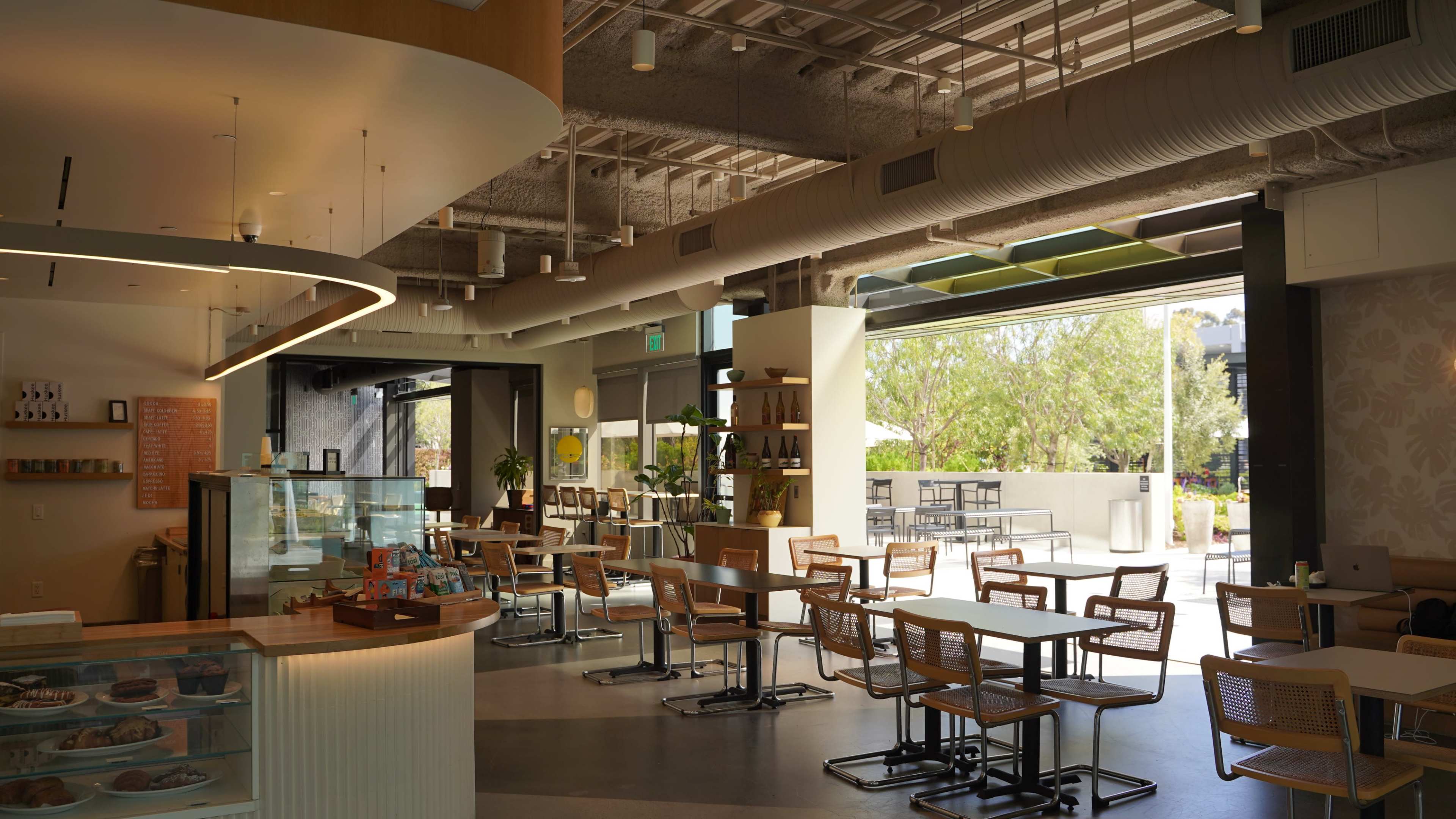 Large & Bright Indoor/Outdoor Cafe & Bar Venue in Playa Vista Image in Westchester, Los Angeles, CA