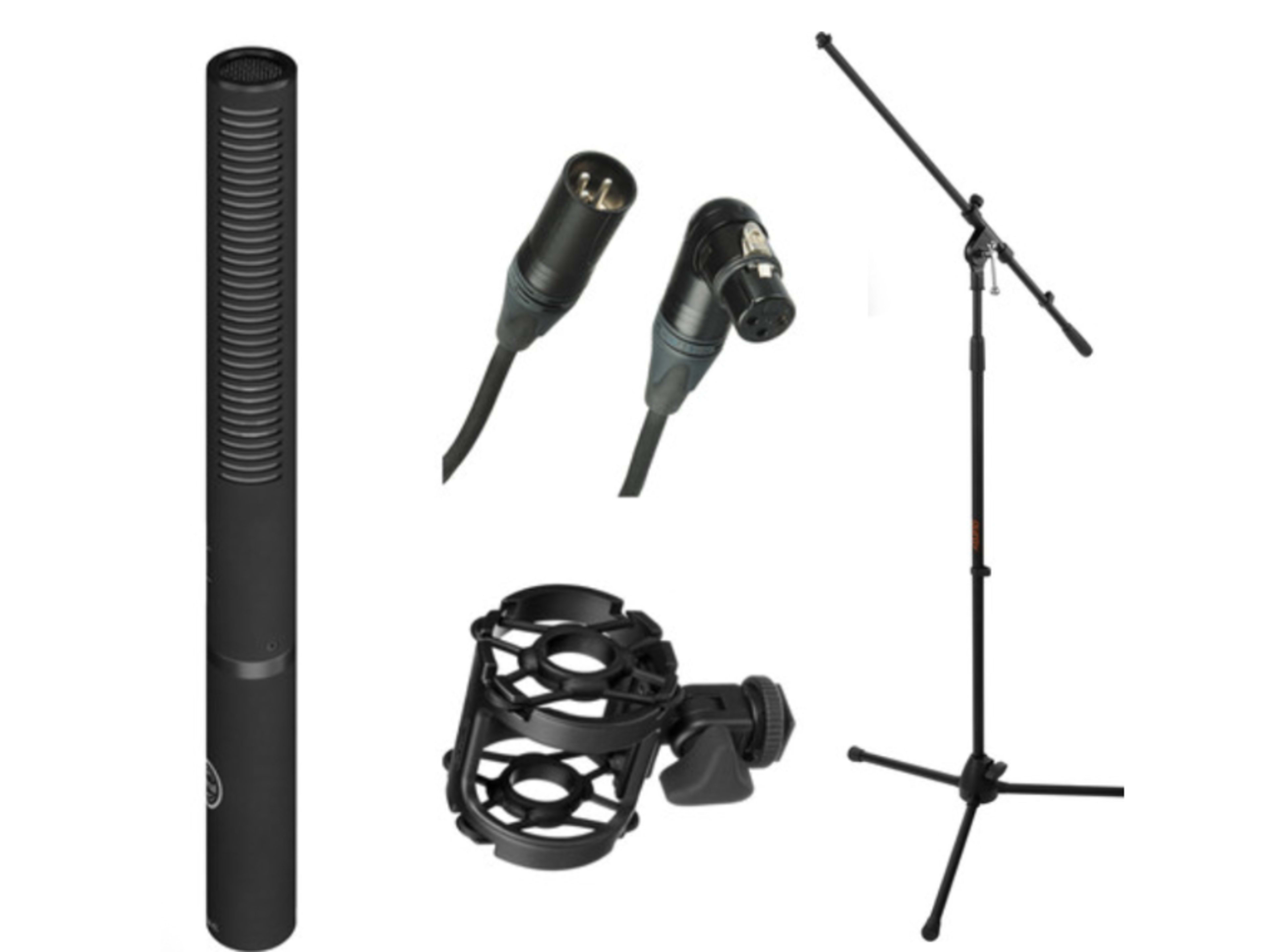 Senal MC24-EL Long Shotgun Microphone with stand