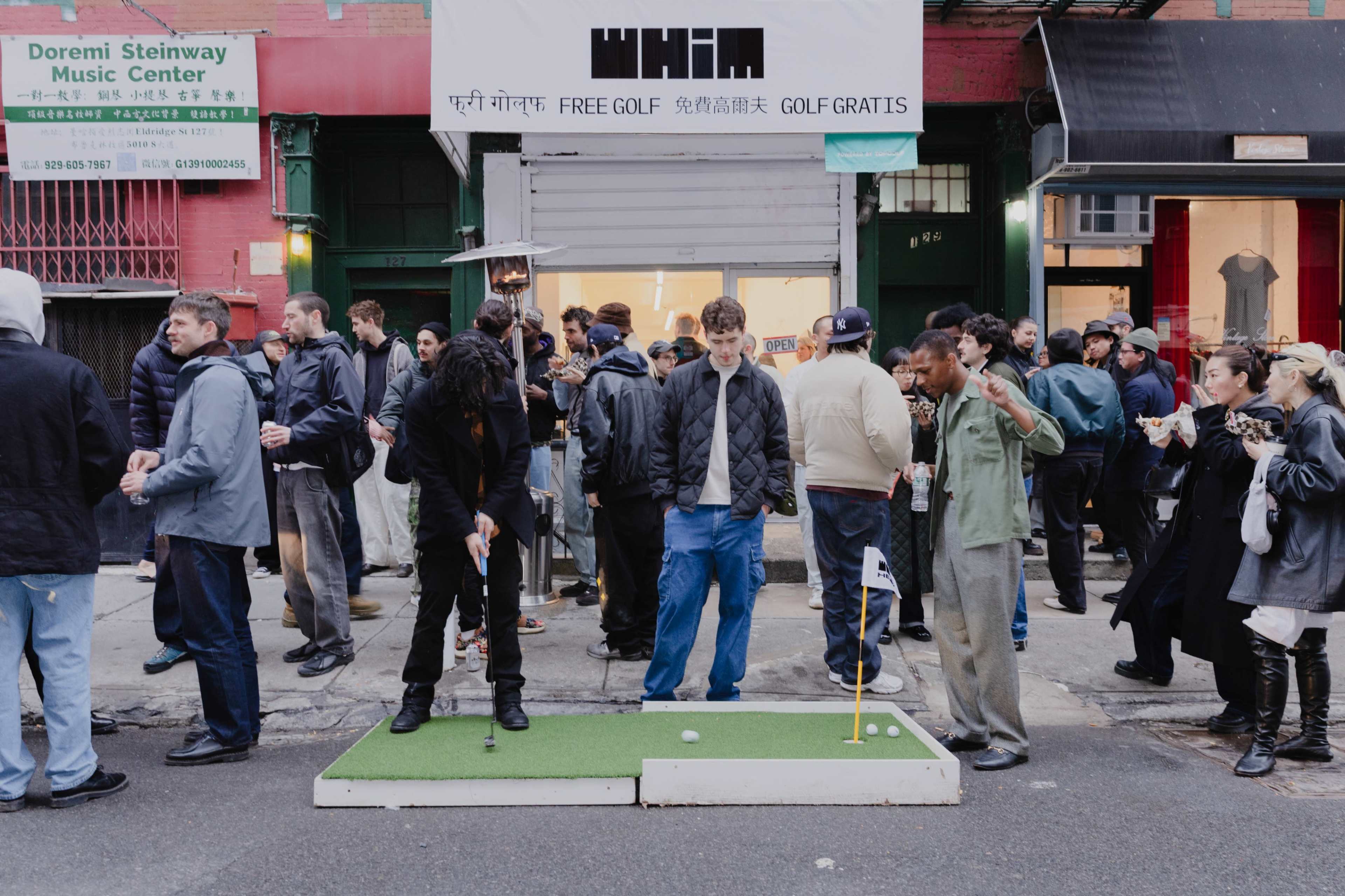 Downtown Mini Golf Sidewalk Gallery Space Image in Bowery, New York, NY