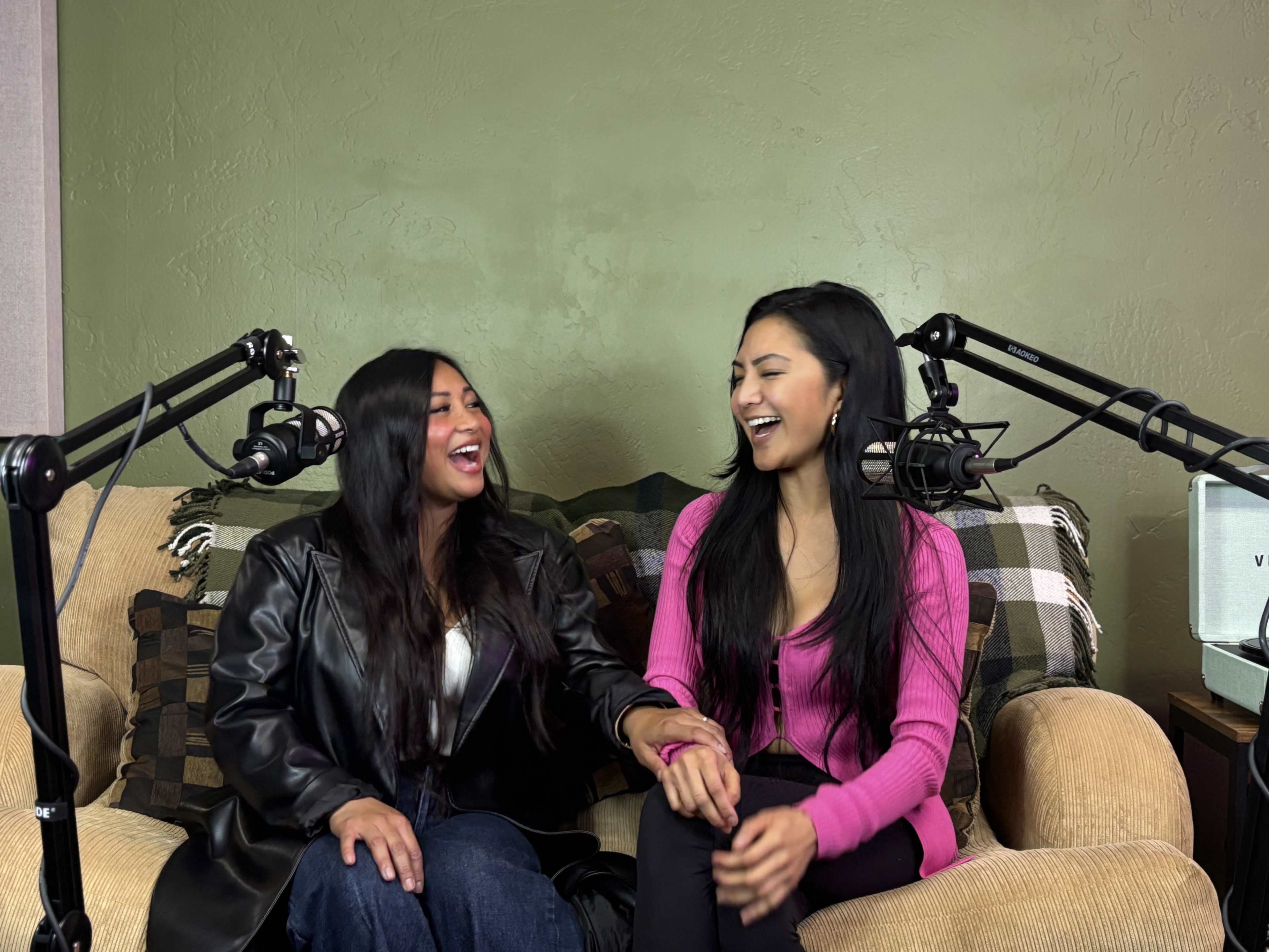 Podcast video shoot