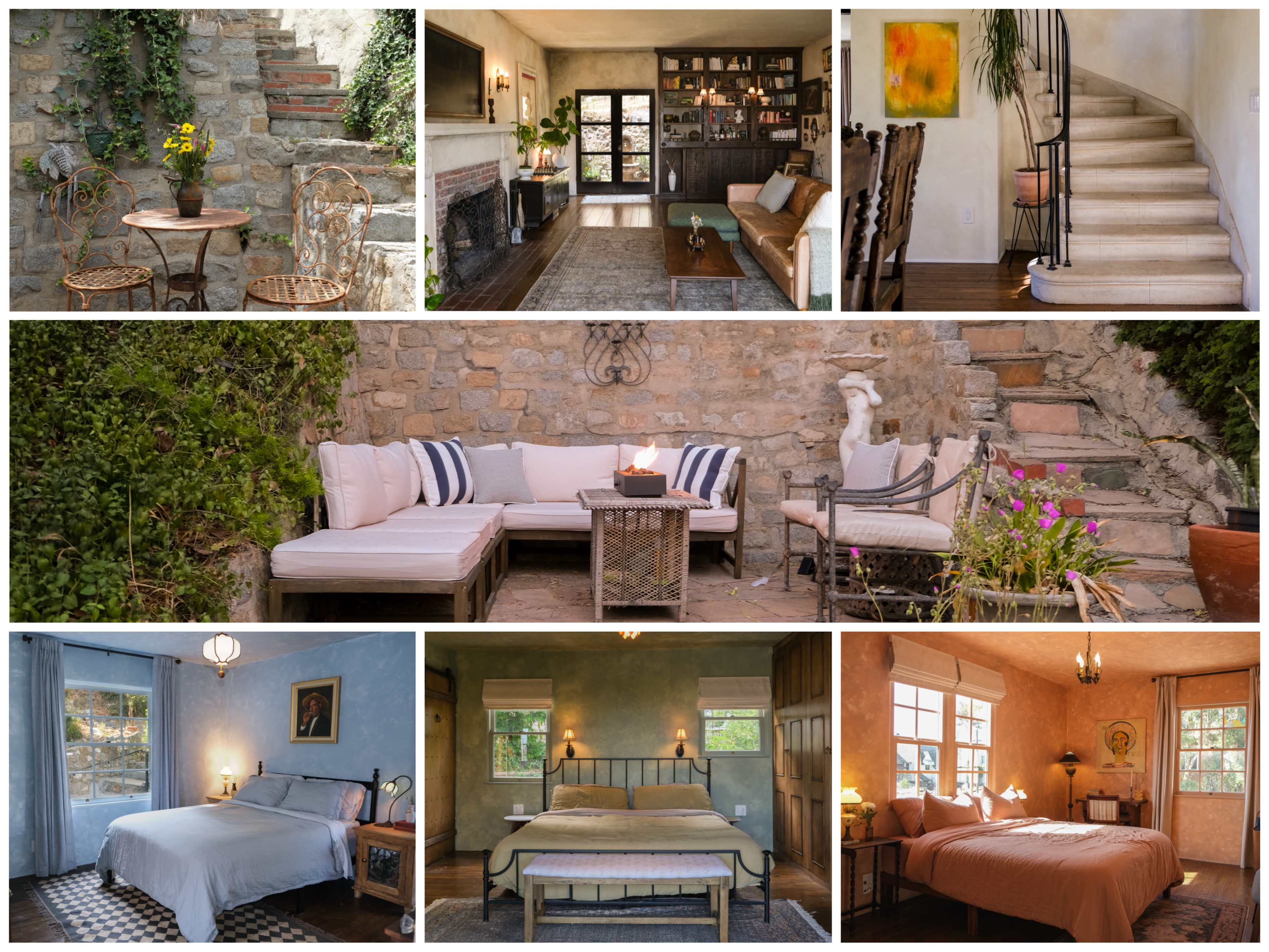 Italian-Inspired Villa w/ Colorful Bedrooms! Views! Image in Central LA, Los Angeles, CA