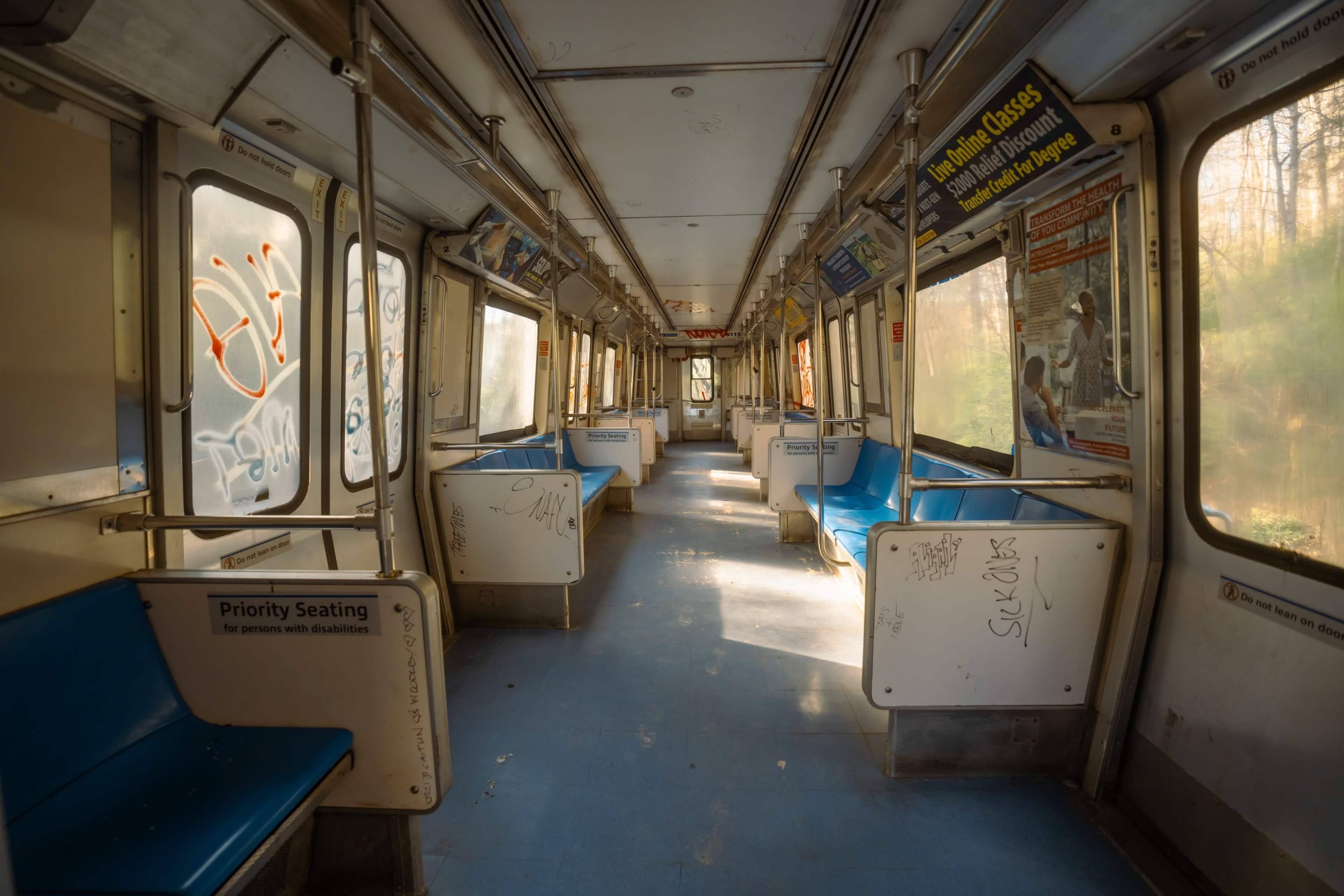 Subway Car Image in Bellevue, Nashville, TN