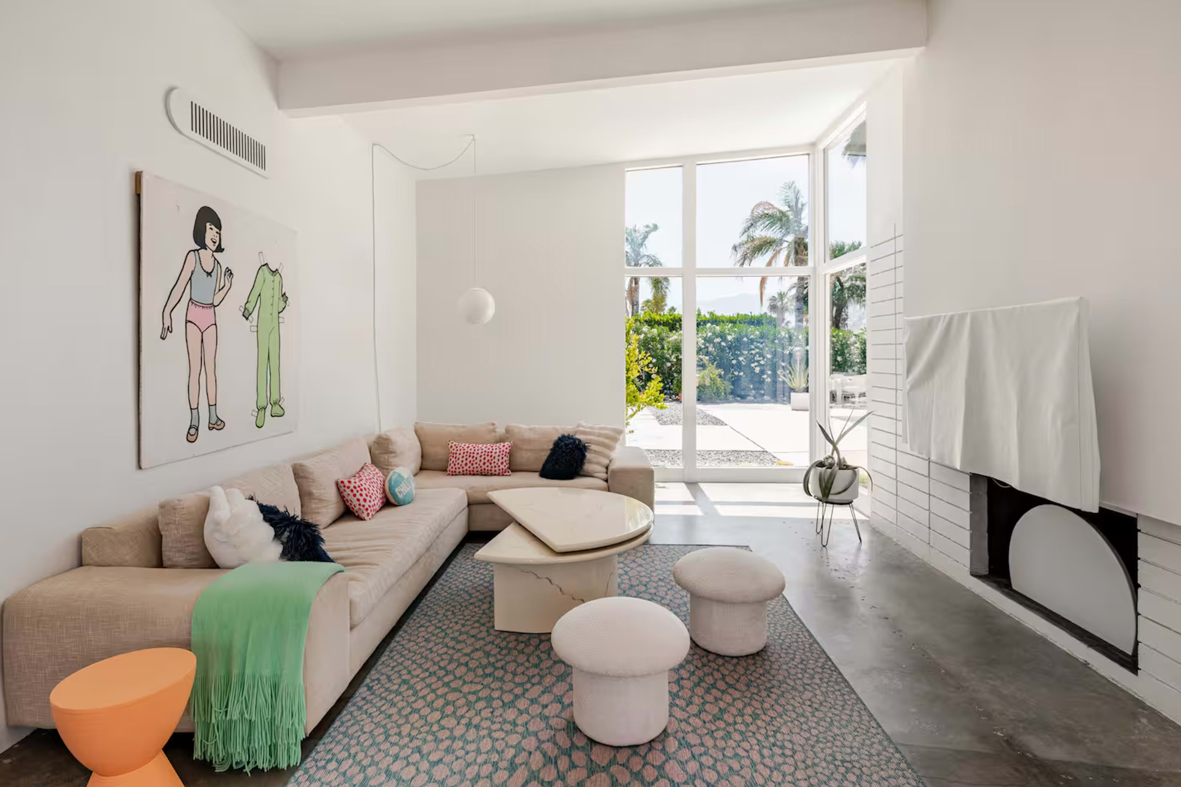 Mr. Pink's // Mid Century Modern home with party pool & large, private, colorful yard Image in Palm Springs, Palm Springs, CA