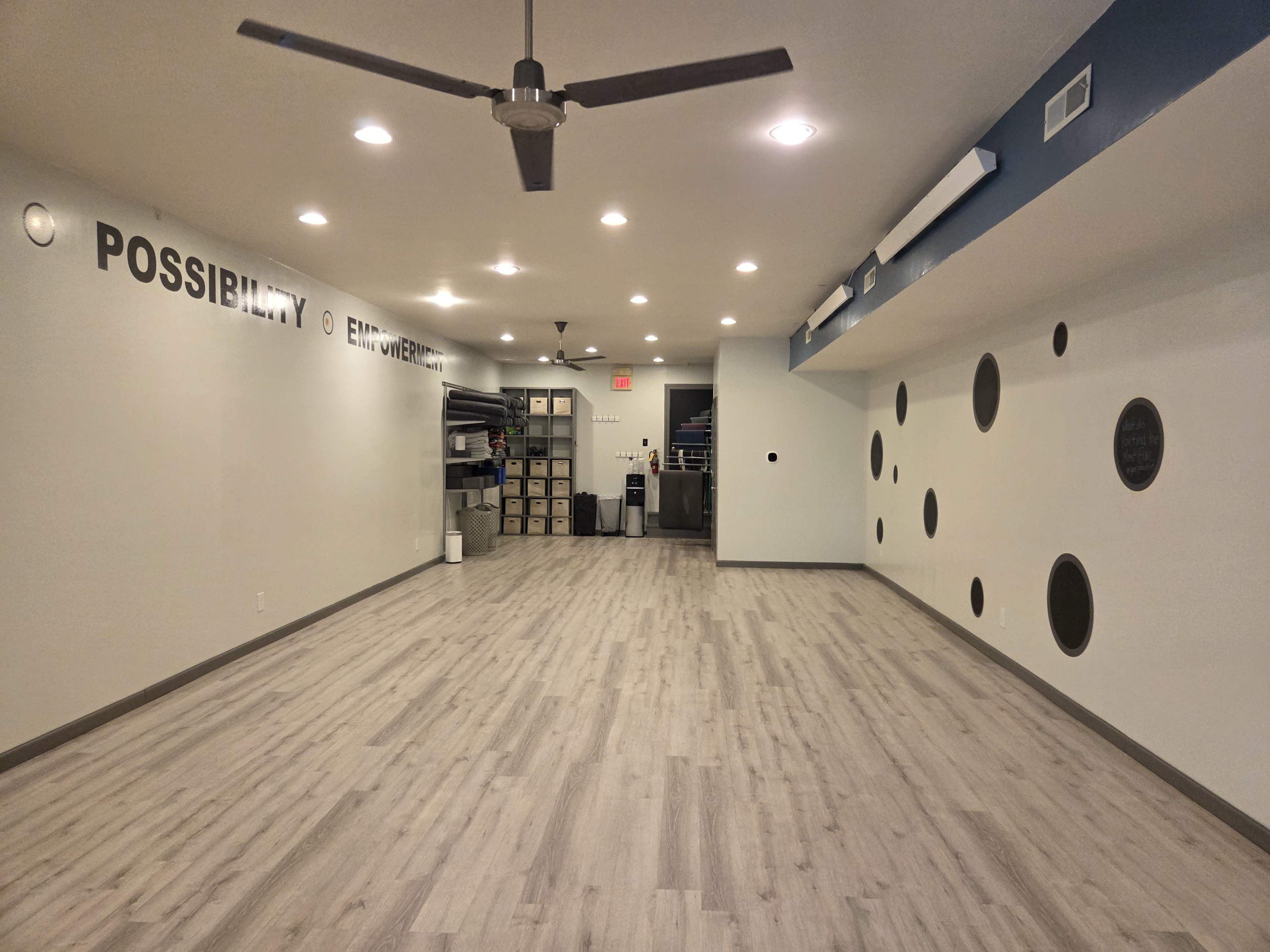Urban Modern Yoga Studio with Great Natural Light Image in Bonhomme Township, Kirkwood, MO