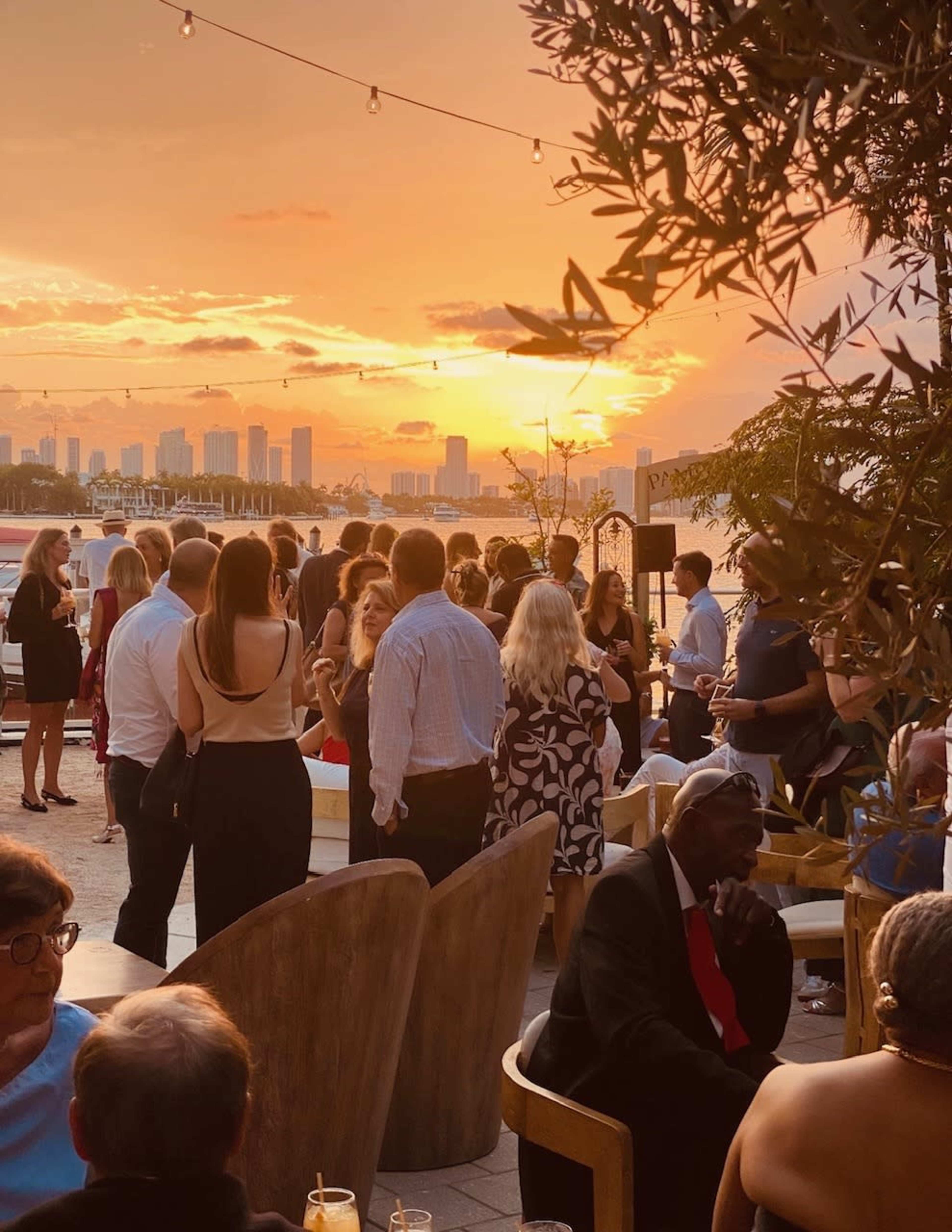 Stunning Waterfront Miami Beach Venue with Bay Views, Bars & Private Dock Image in West Avenue, Miami Beach,, FL