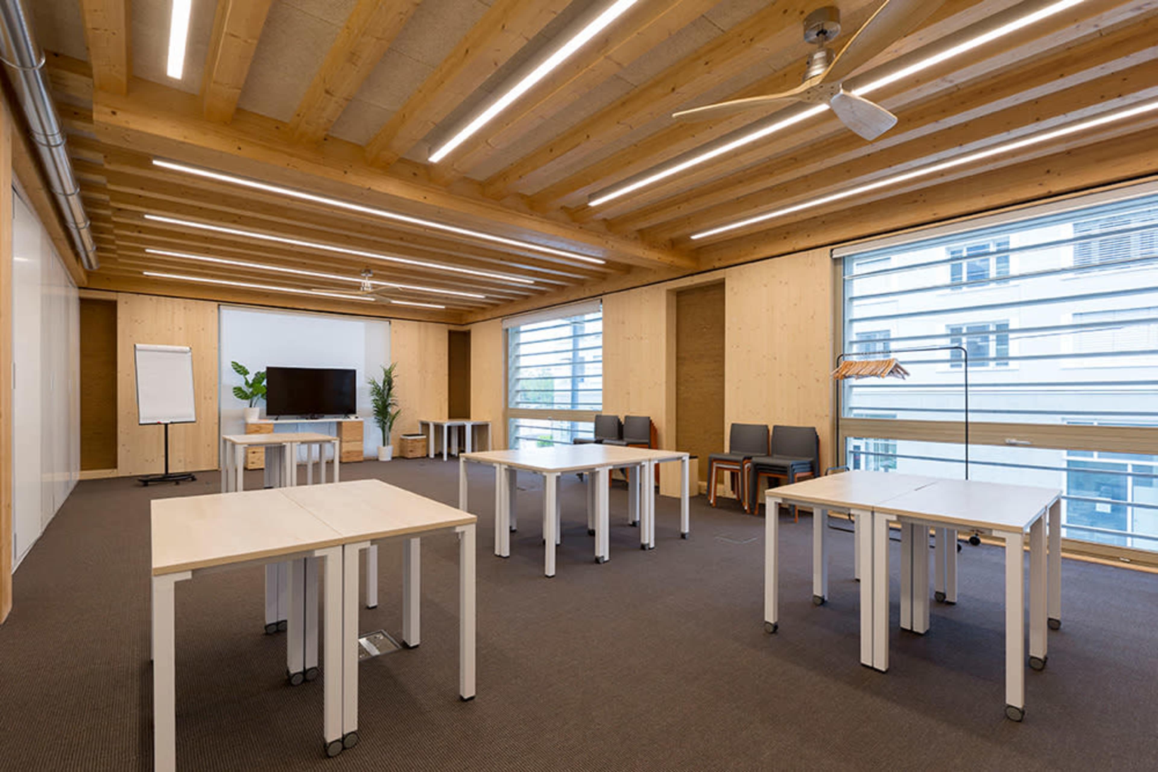 Salles de 75m² dans bâtiment éco-responsable au cœur de Confluence Image dans La Confluence, Lyon, 