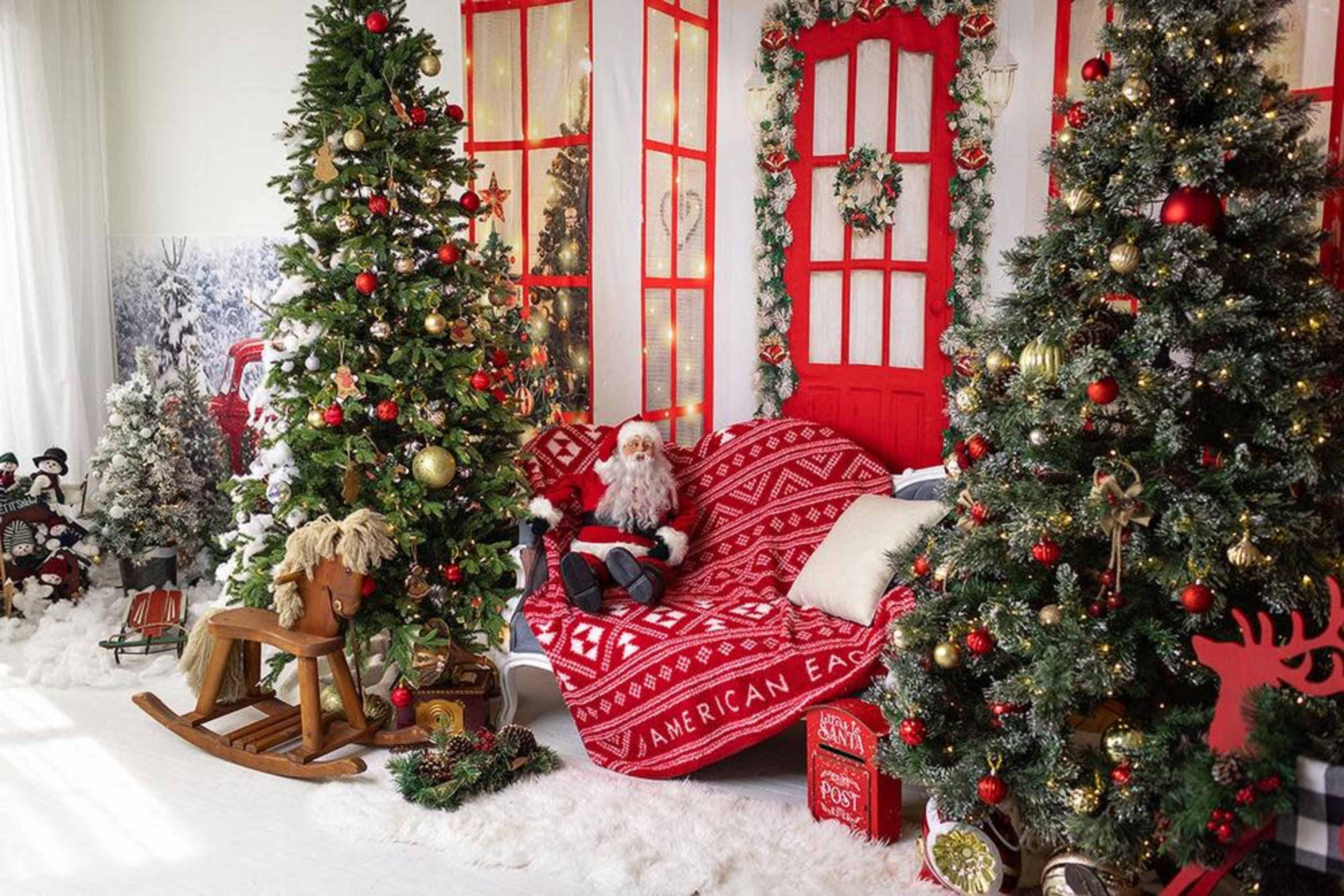 Christmas Photo Studio Image in Franklin Farm, Fairfax, VA