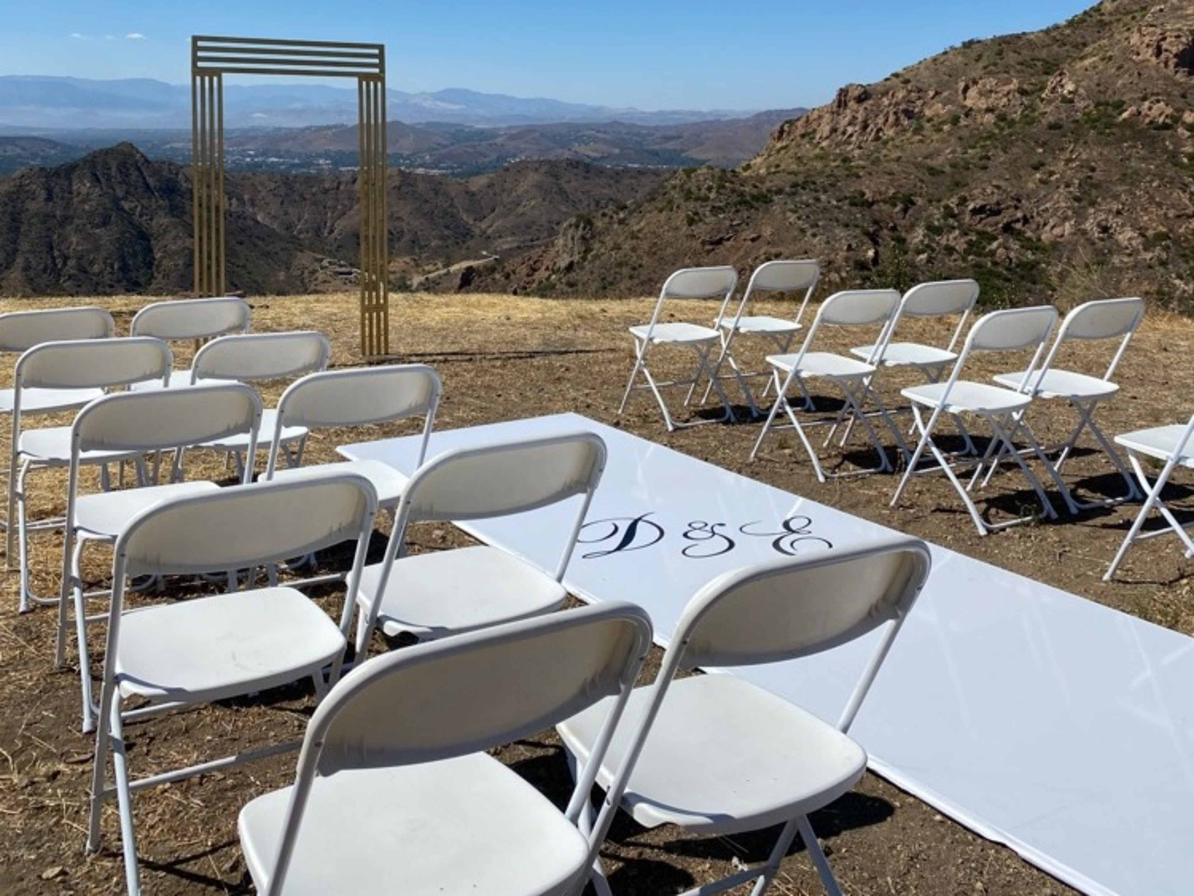 Plastic chairs 