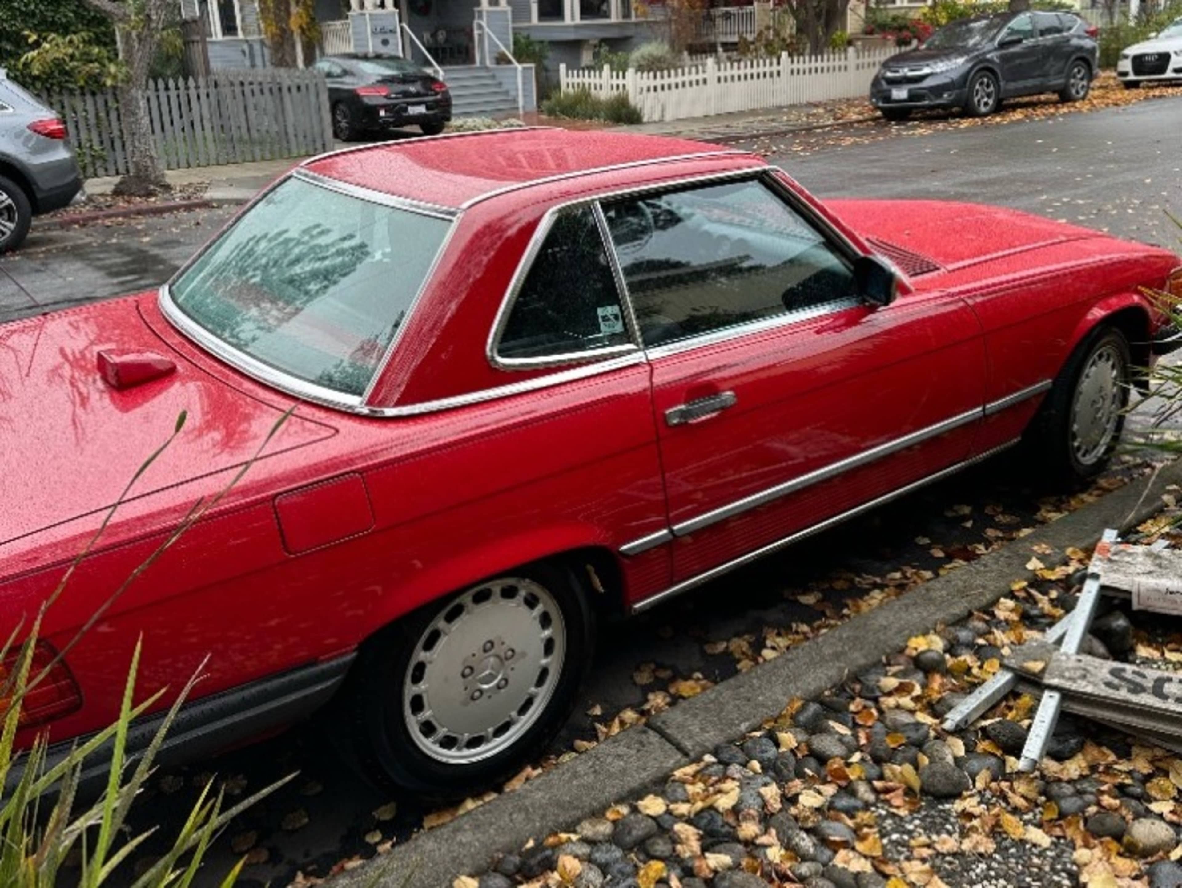 Vintage Mercedes Convertible 