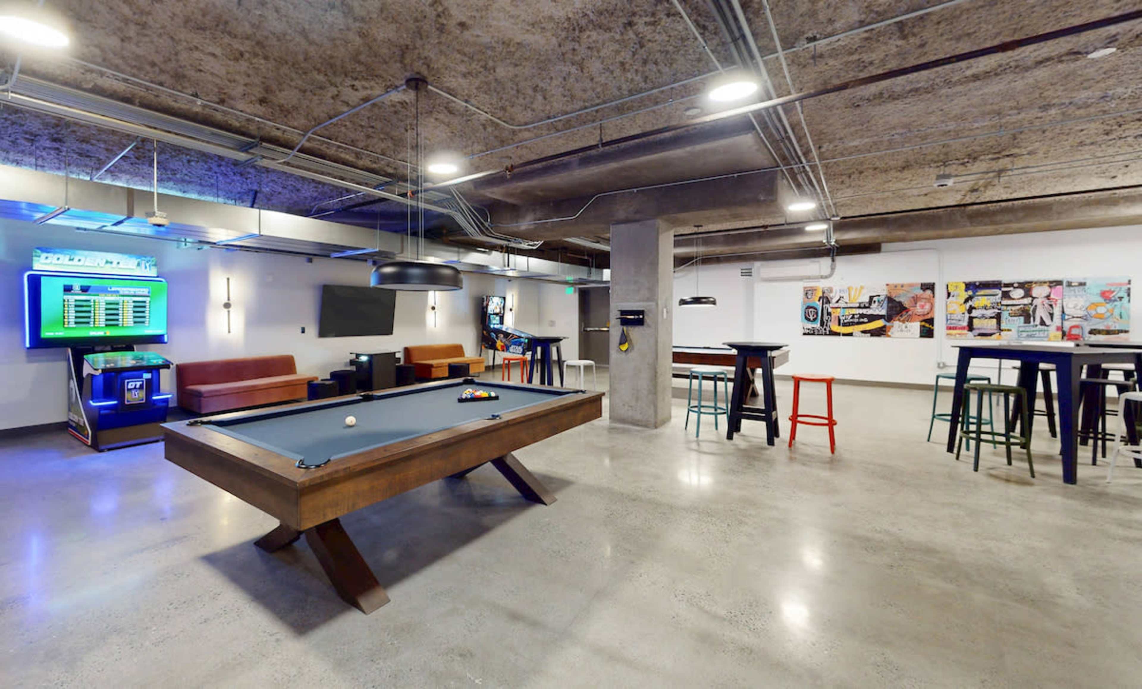 Chic Rincon Hill Game Lounge for Parties & Corporate Events Image in Rincon Hill, San Francisco, CA