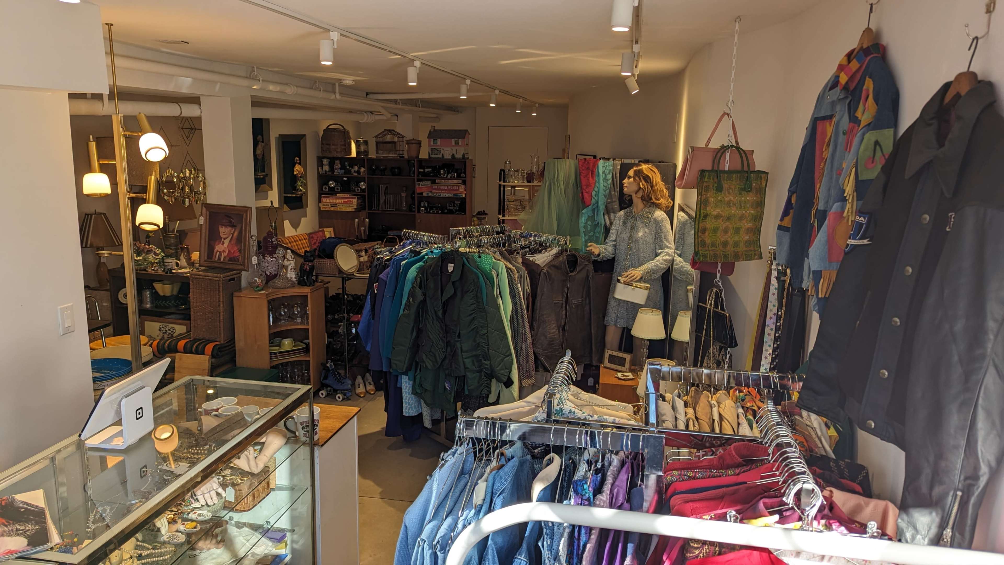 Thrift Shop 80s Vintage Clothing Store Downtown Manhattan Antique