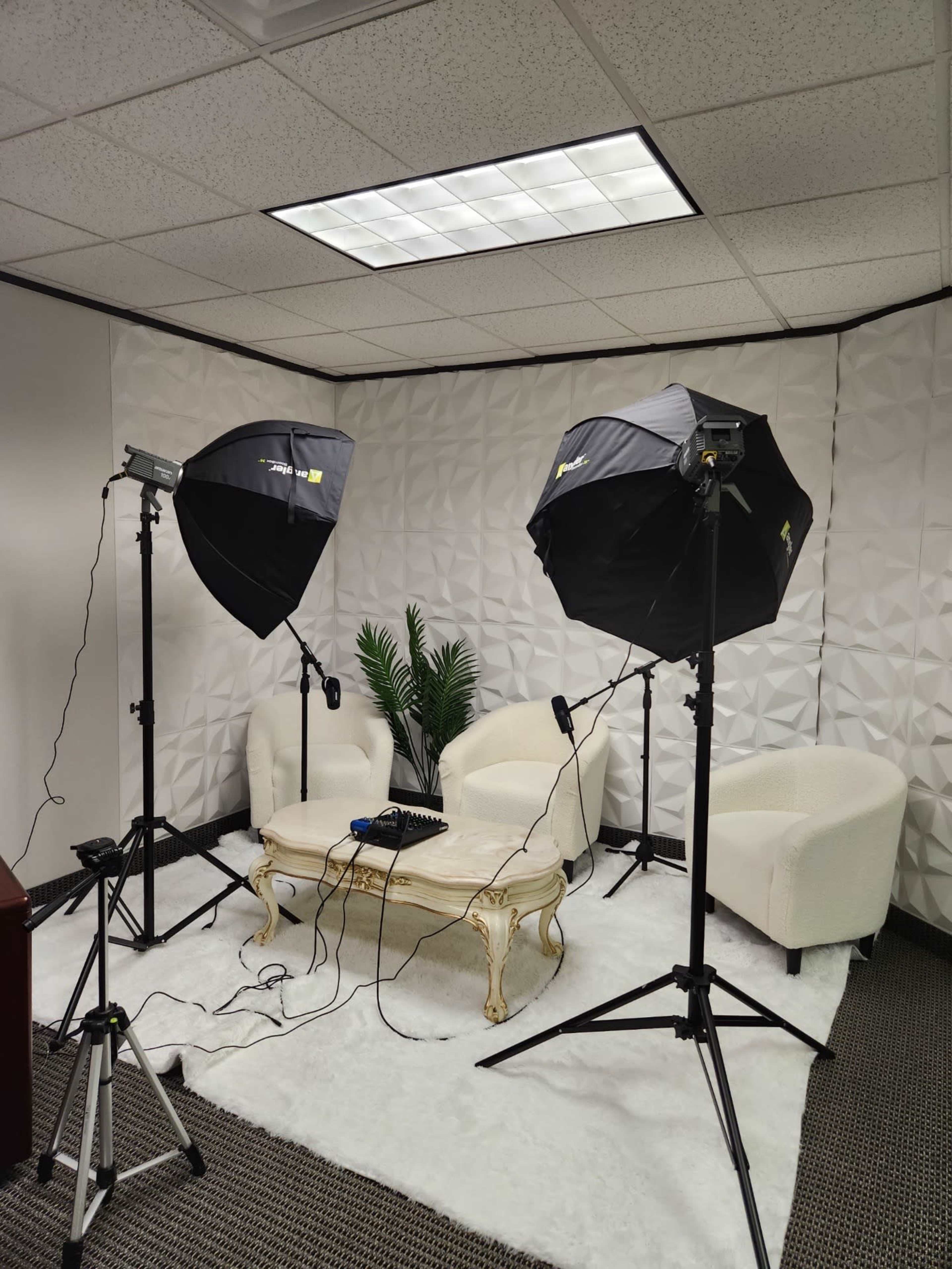 Creative Studio In Dallas for Podcasts, Photoshoots, & Content Creation Image in Far North Dallas, Dallas, TX