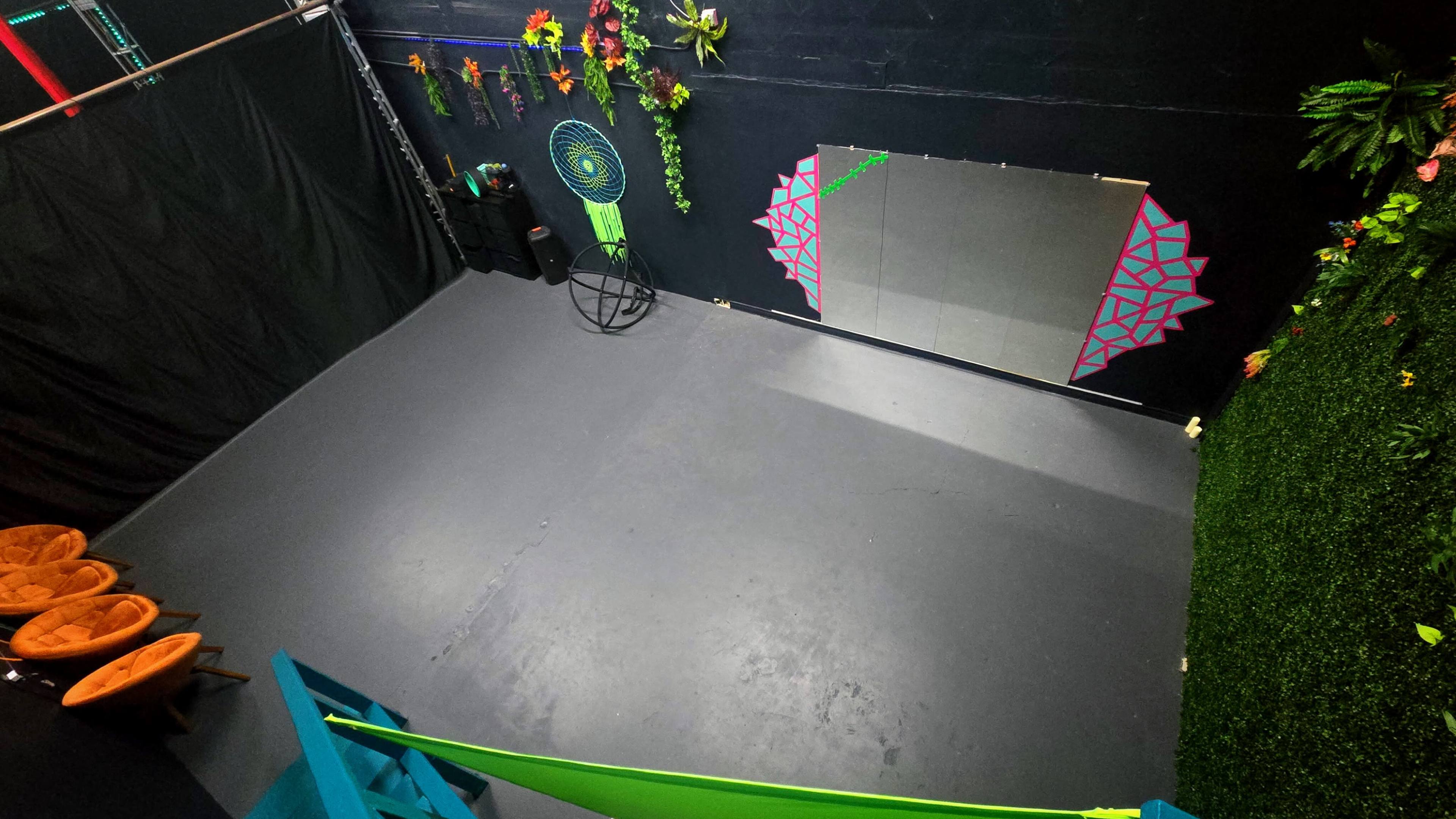 Dance Floor with Mirrors & Bright Industrial Vibe Image in Paradise, Las Vegas, NV