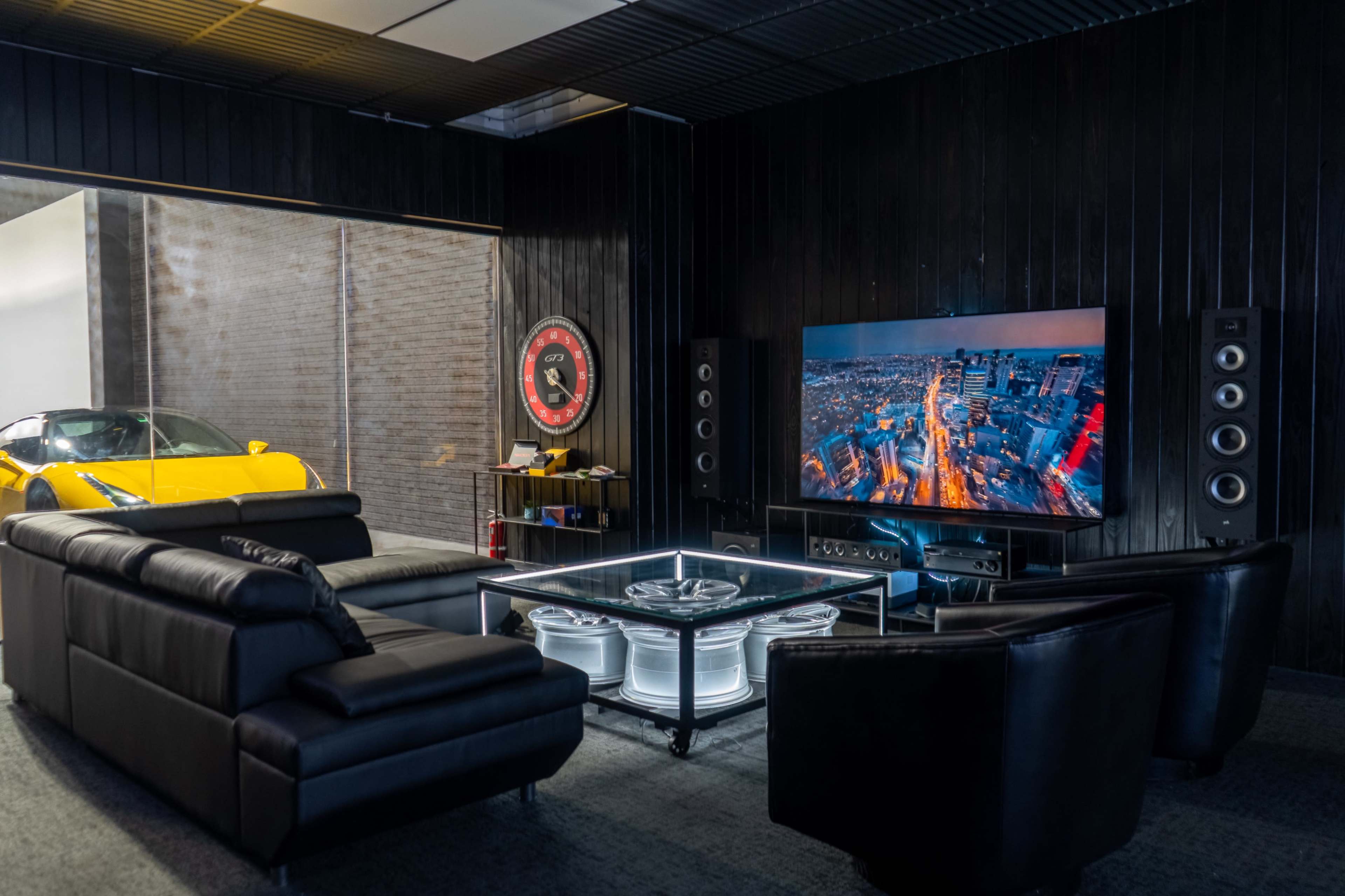 Motorsport themed lounge, gallery, and showroom Image in , Orlando, FL