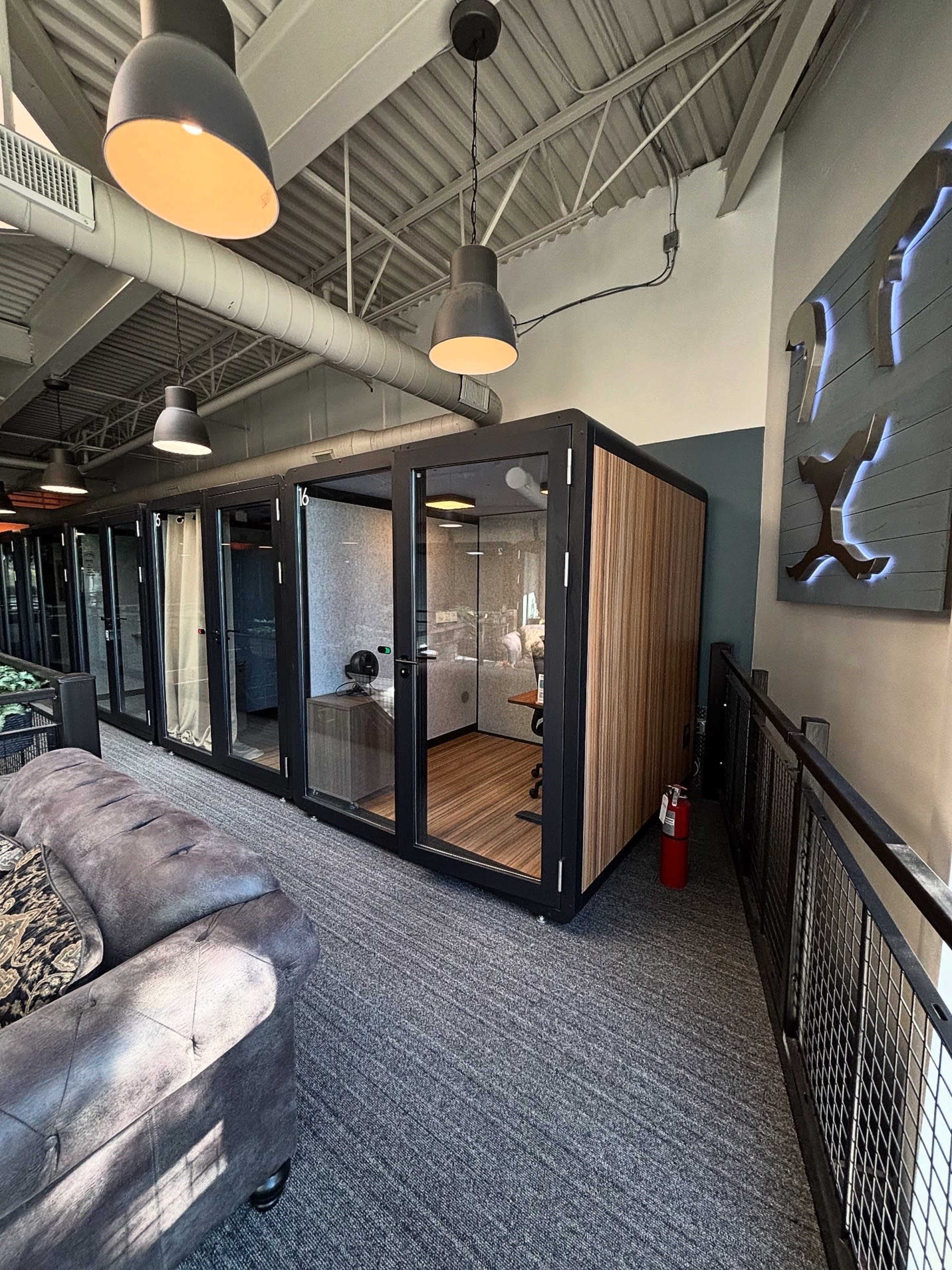 Sound-Proof Office inside a Coworking Space (Solo Worker) Image in Girvin, Jacksonville, FL
