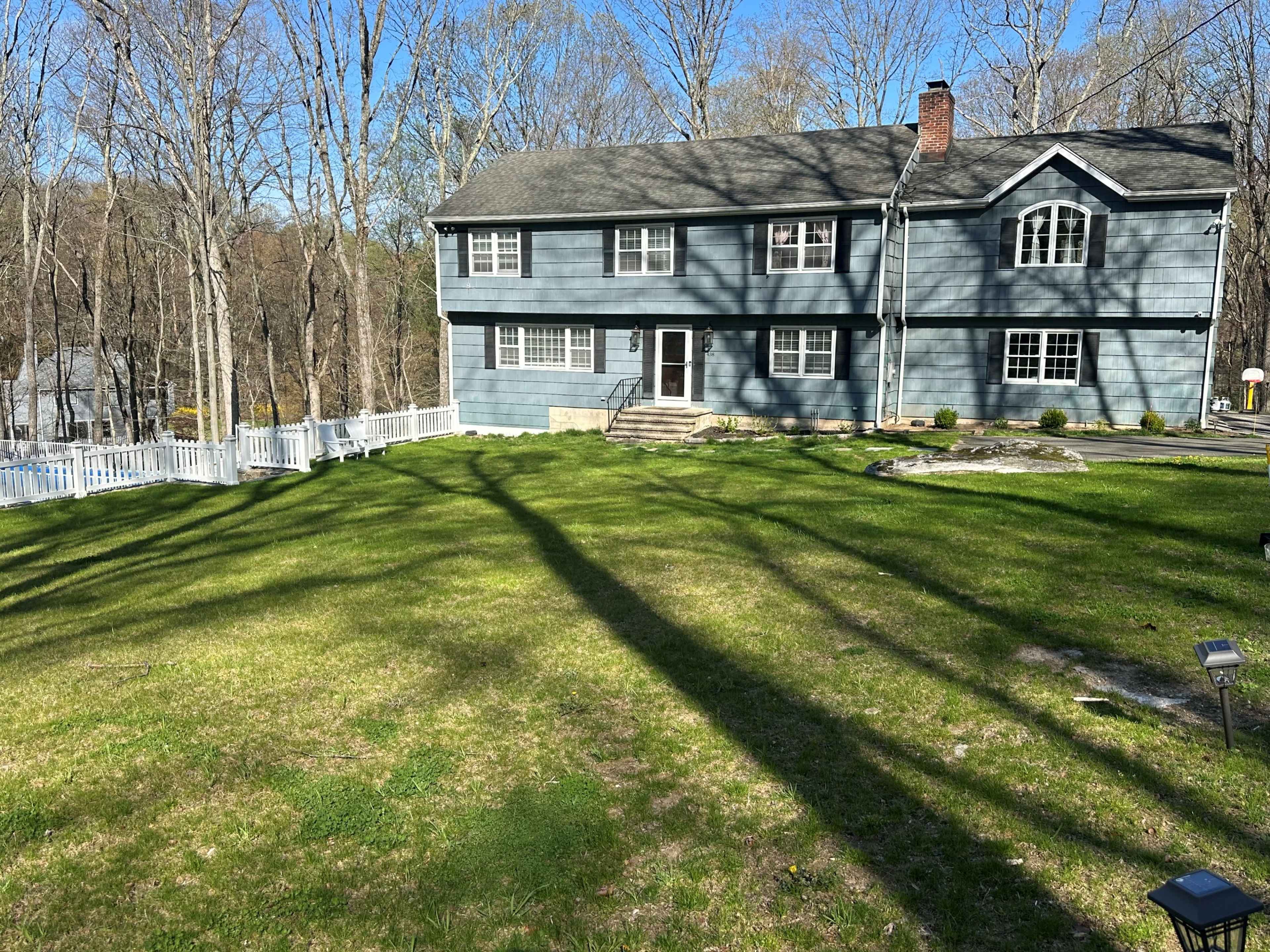 Private Home Surrounded by Trees Image in North Stamford, Stamford, CT