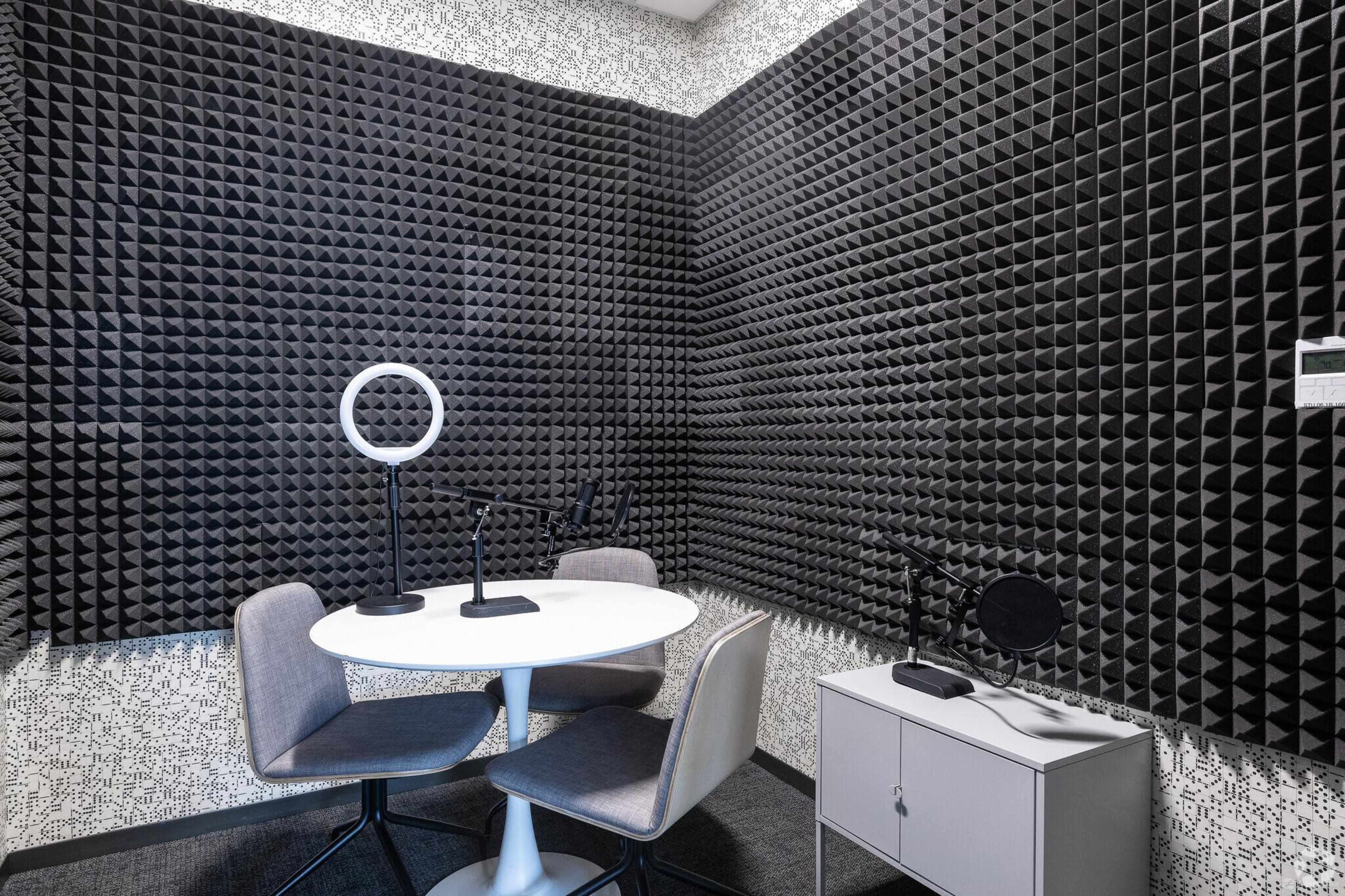 Professional Podcast Booth Image in Palmer, Newport News, VA