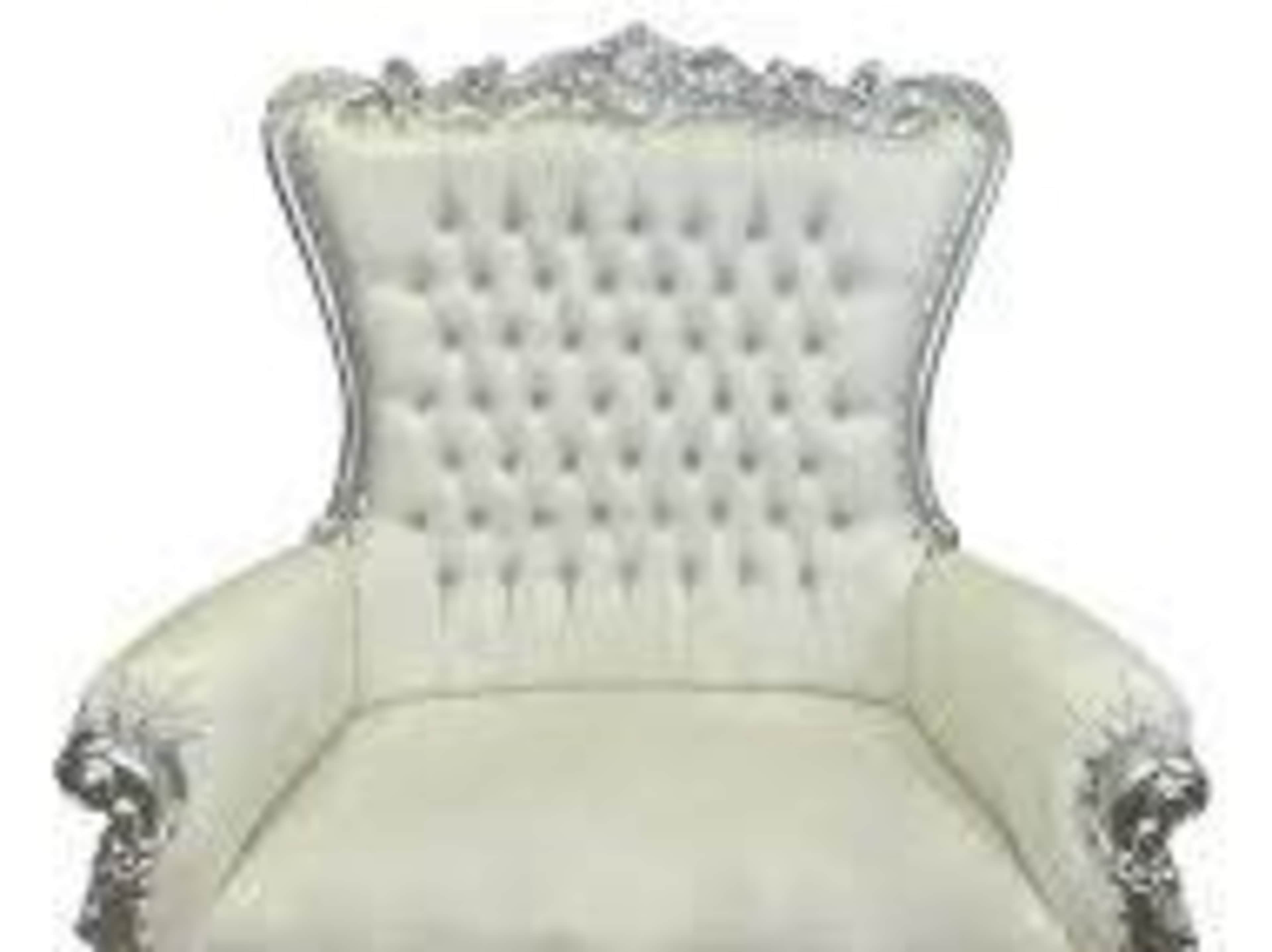 Double seater throne chair