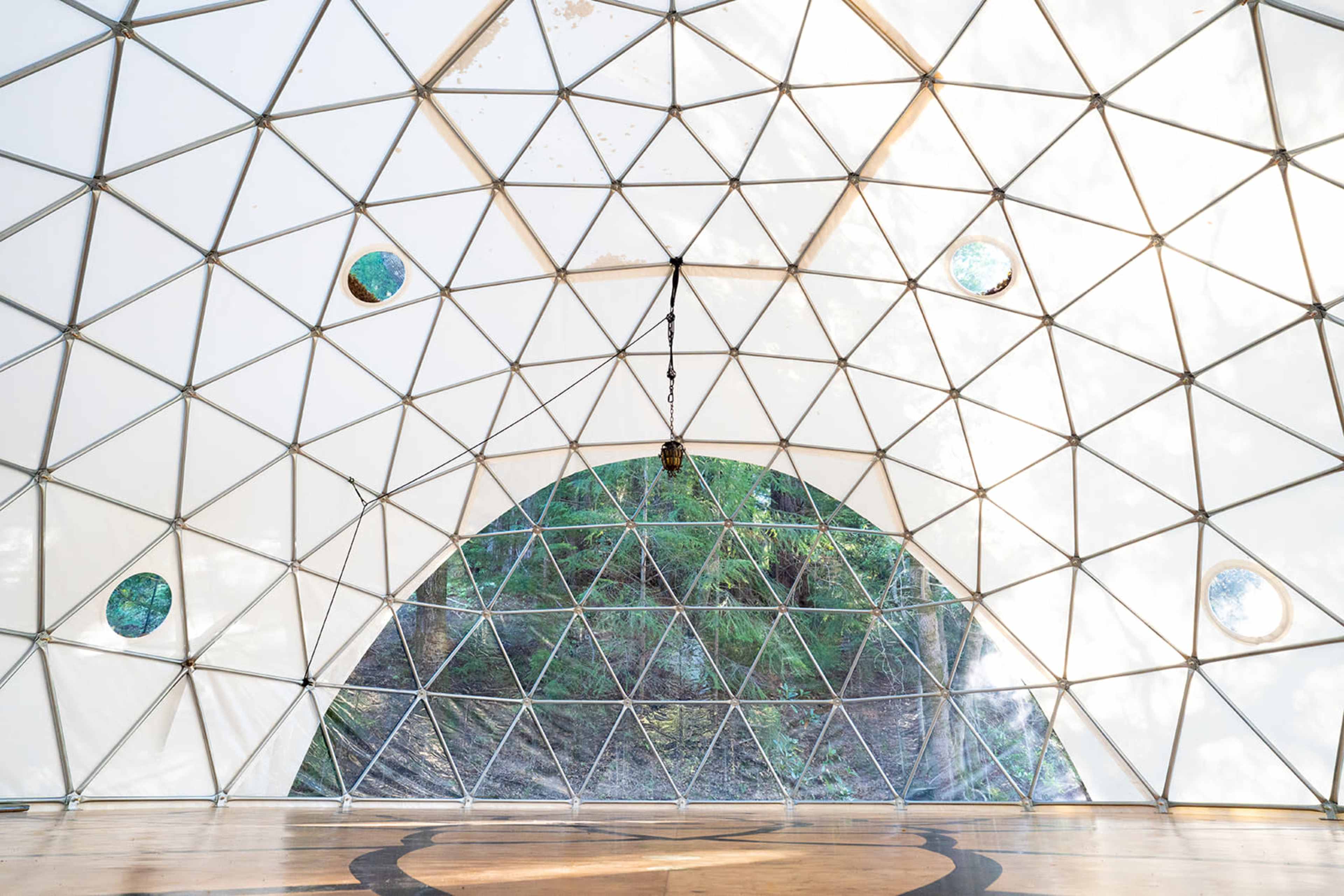 Redwood Geodesic Dome for Yoga, Dance & Creative Events Image in , Scotts Valley, CA