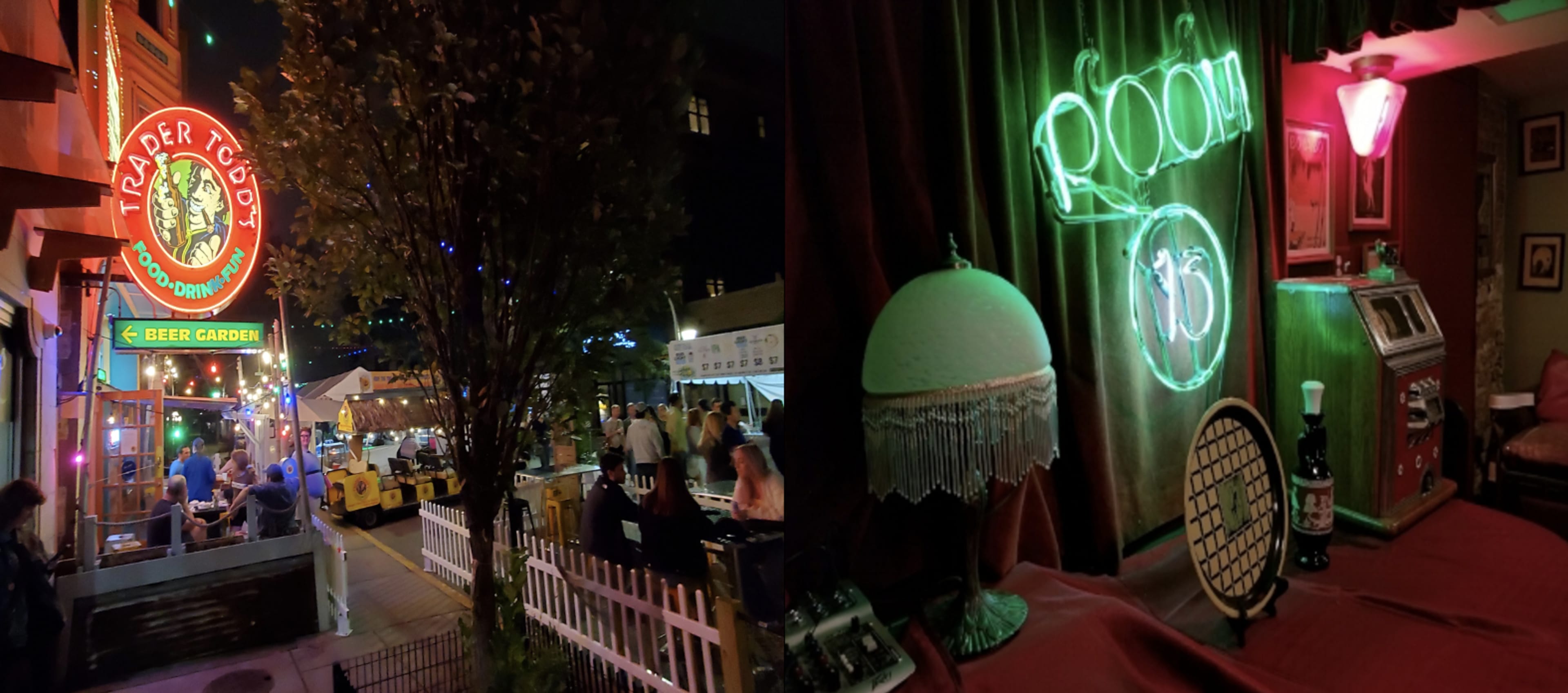 Pan Tropical Tiki Bar with stage and boat Image in Lake View, Chiicago, IL