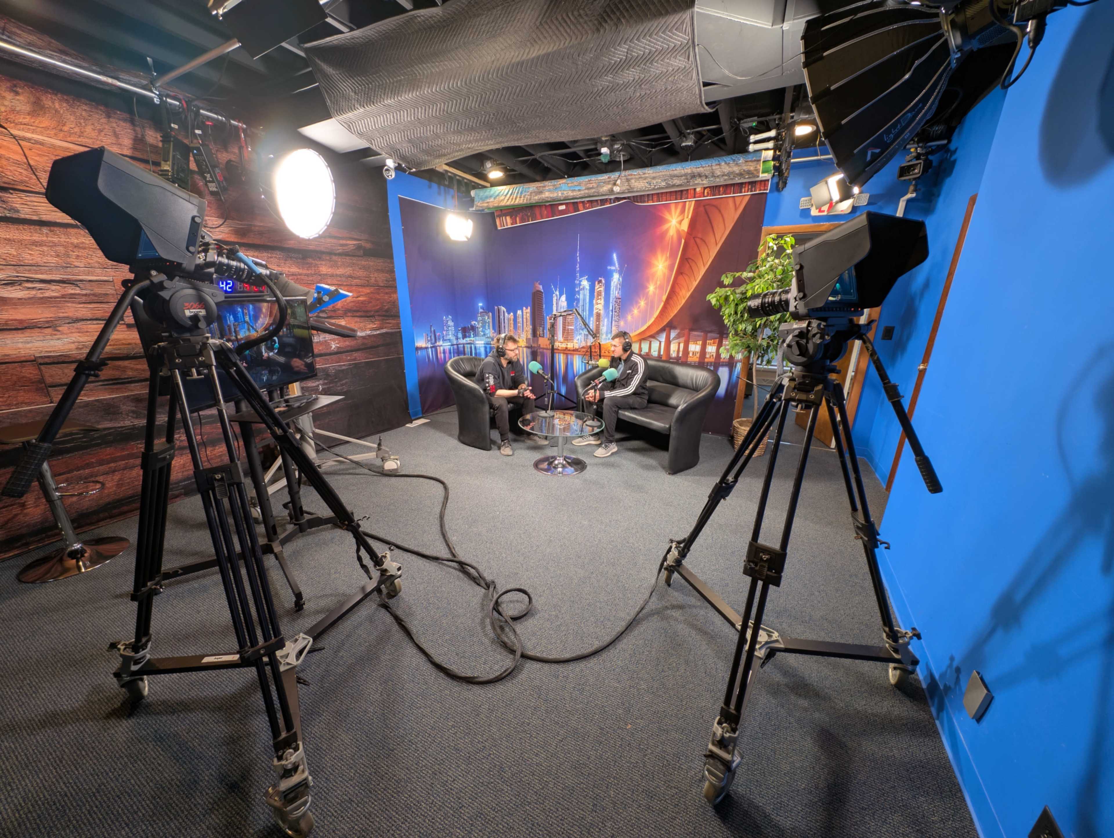 Broadcast/Podcast studio near O'Hare (Studio A) Image in Elk Grove Township, Elk Grove Village, IL