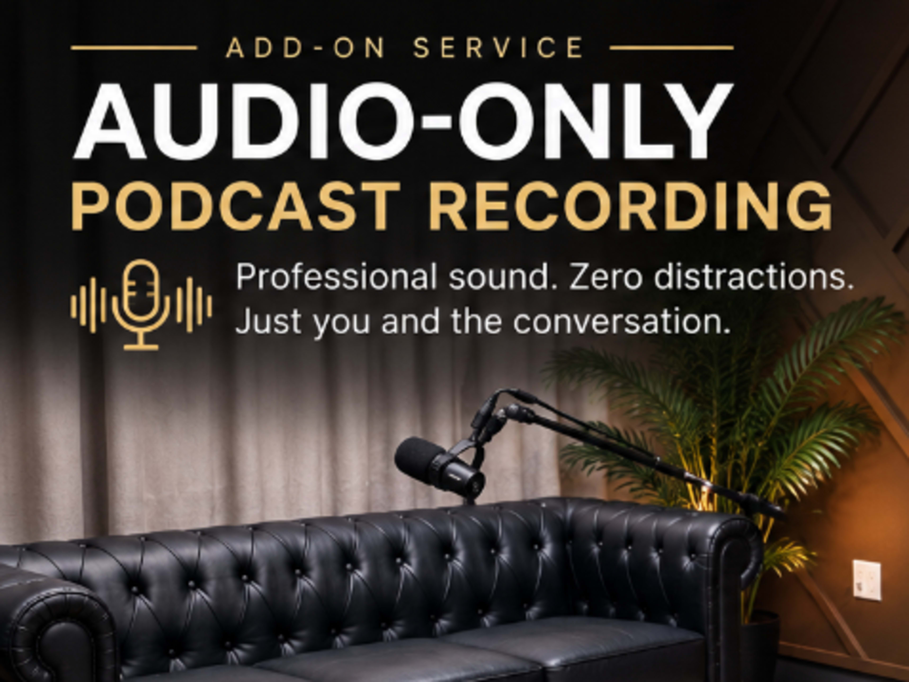 Audio-Only Podcast Recording