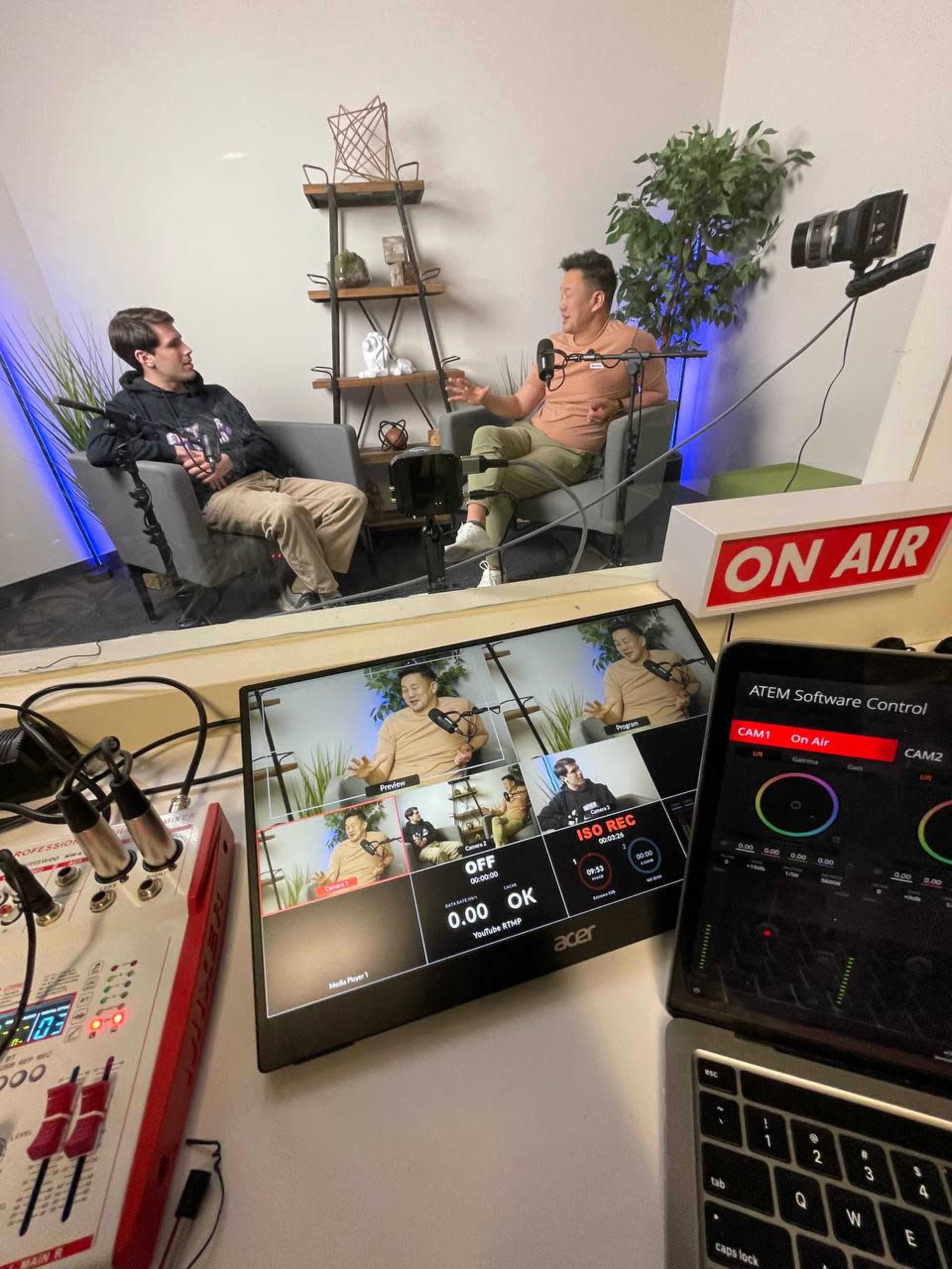 Turnkey Podcast Studio in Prime Las Vegas Location Image in Paradise, las vegas, NV