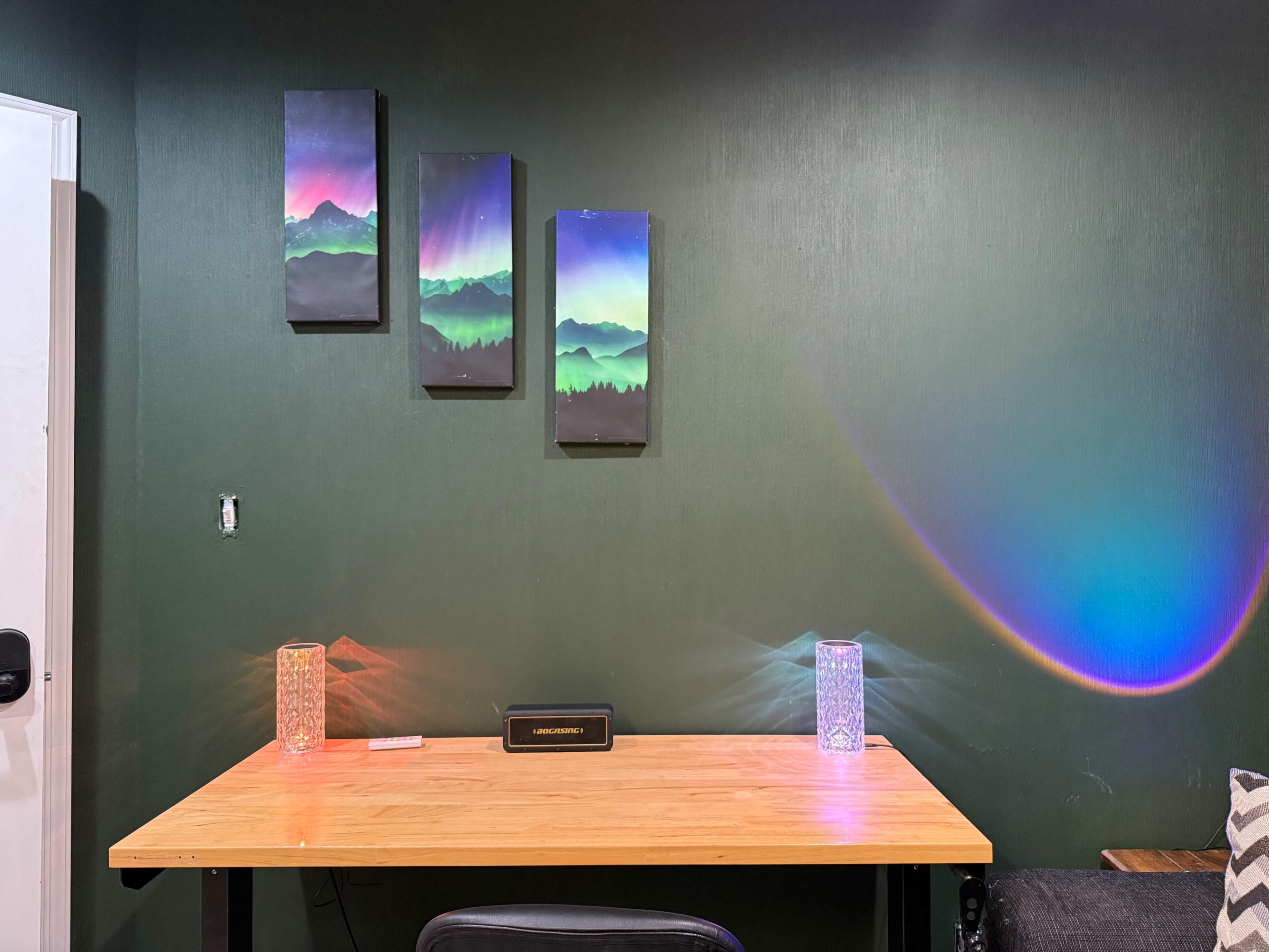 Cozy Podcast room with Lighting and audio Gear Image in Randolph, Randolph, NJ