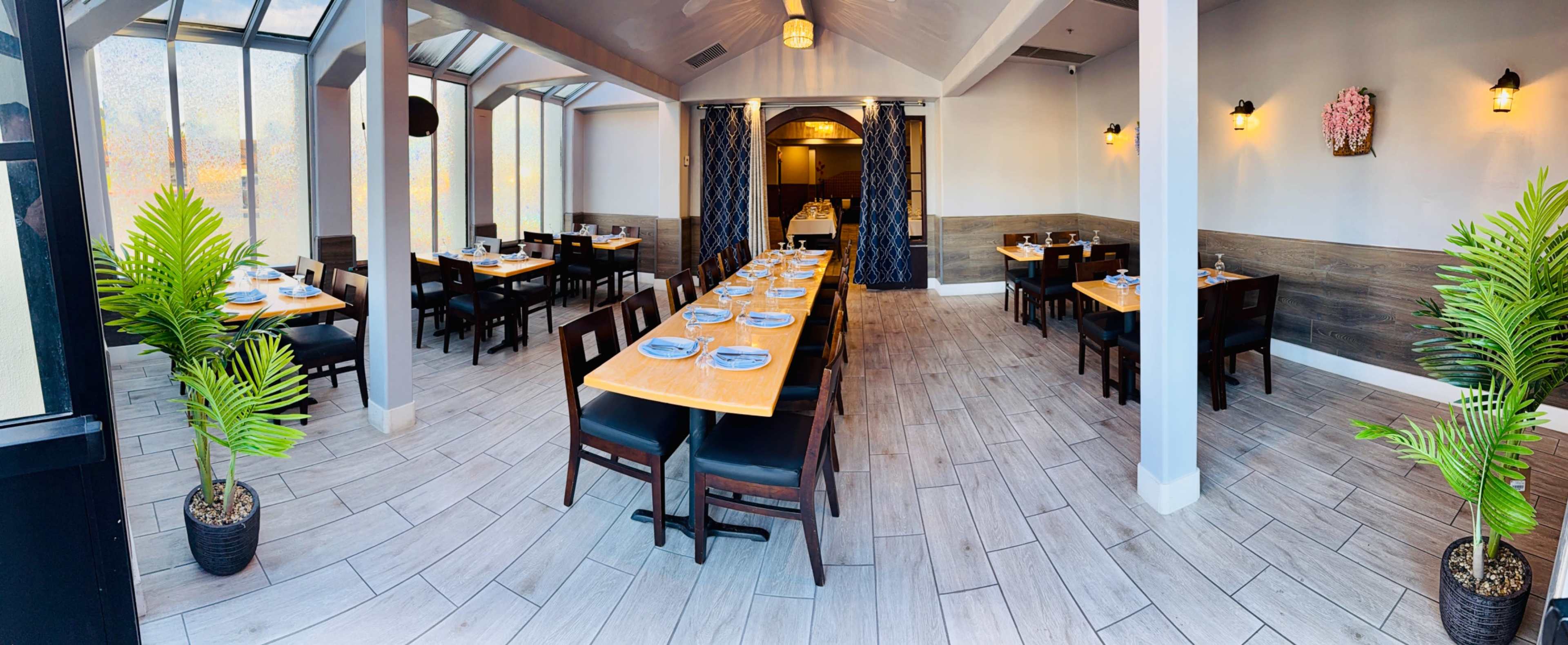 Enclosed restaurant patio with glass windows Image in Rancho Bernardo, San Diego, CA