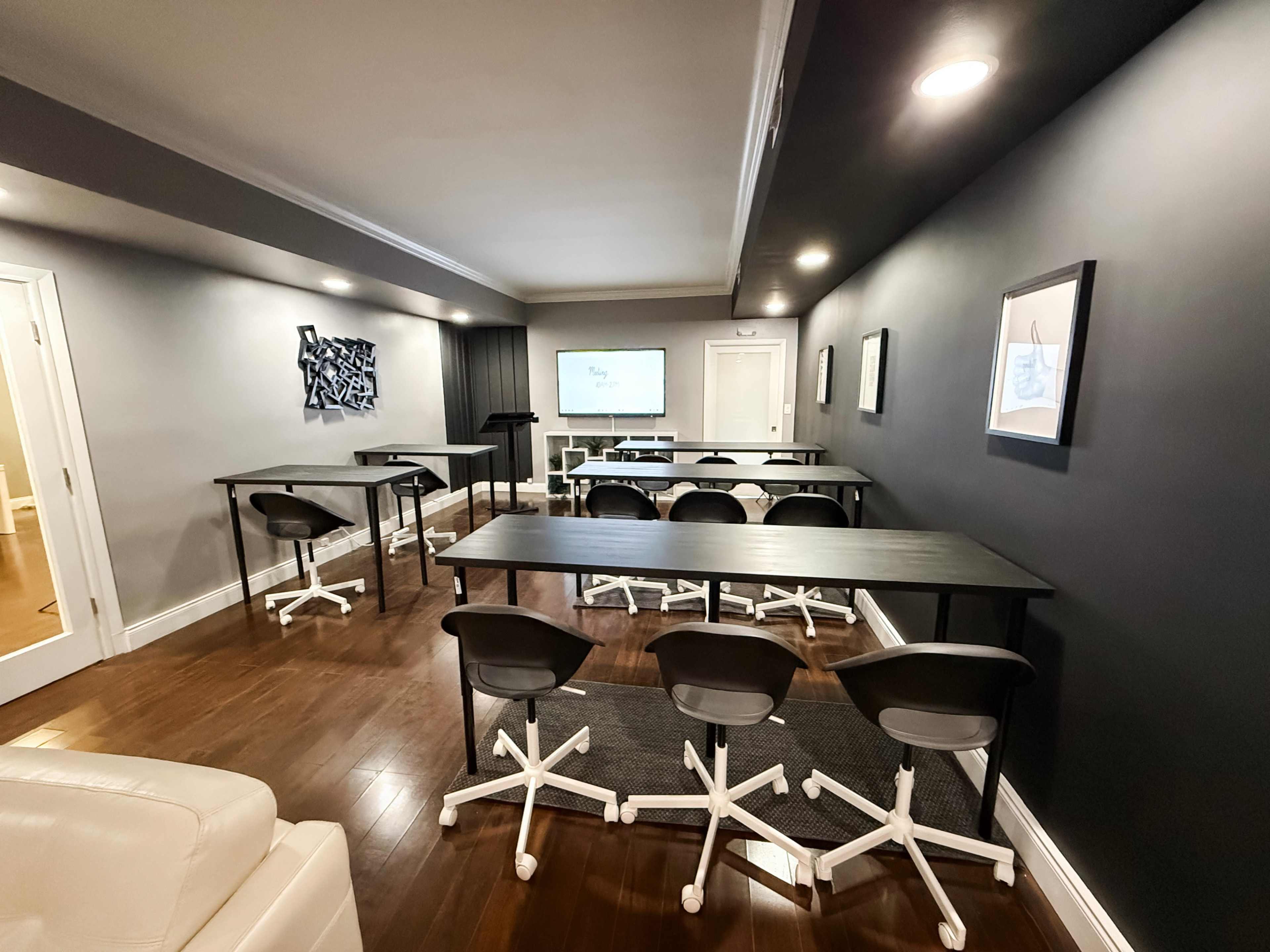 Training Room at Lauderdale-By-The-Sea w/ Smart Board Image in Knoll Ridge, Fort Lauderdale, FL