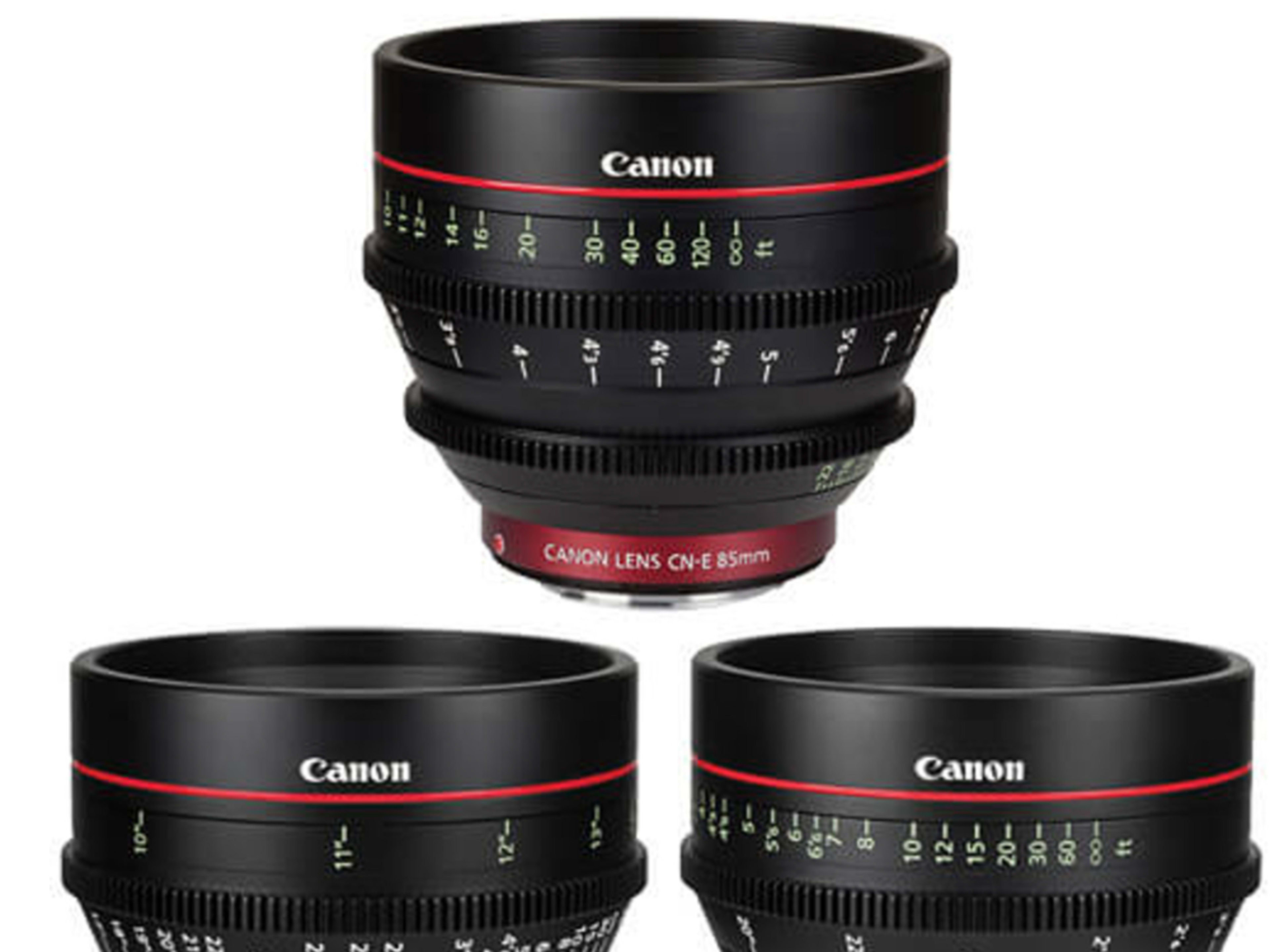 Canon Cine 3 Lens Set - 20/35/50