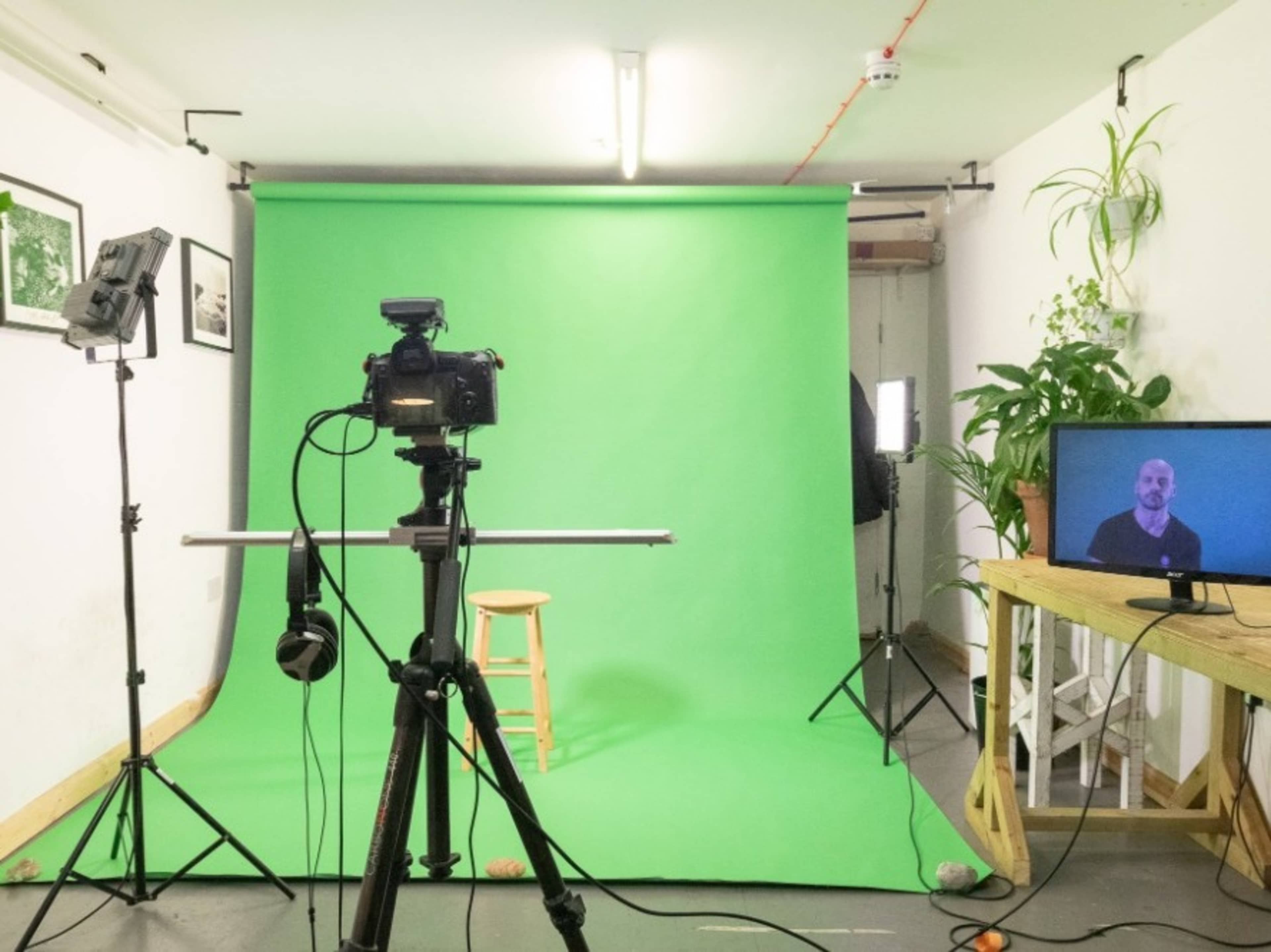 Green screen set-up