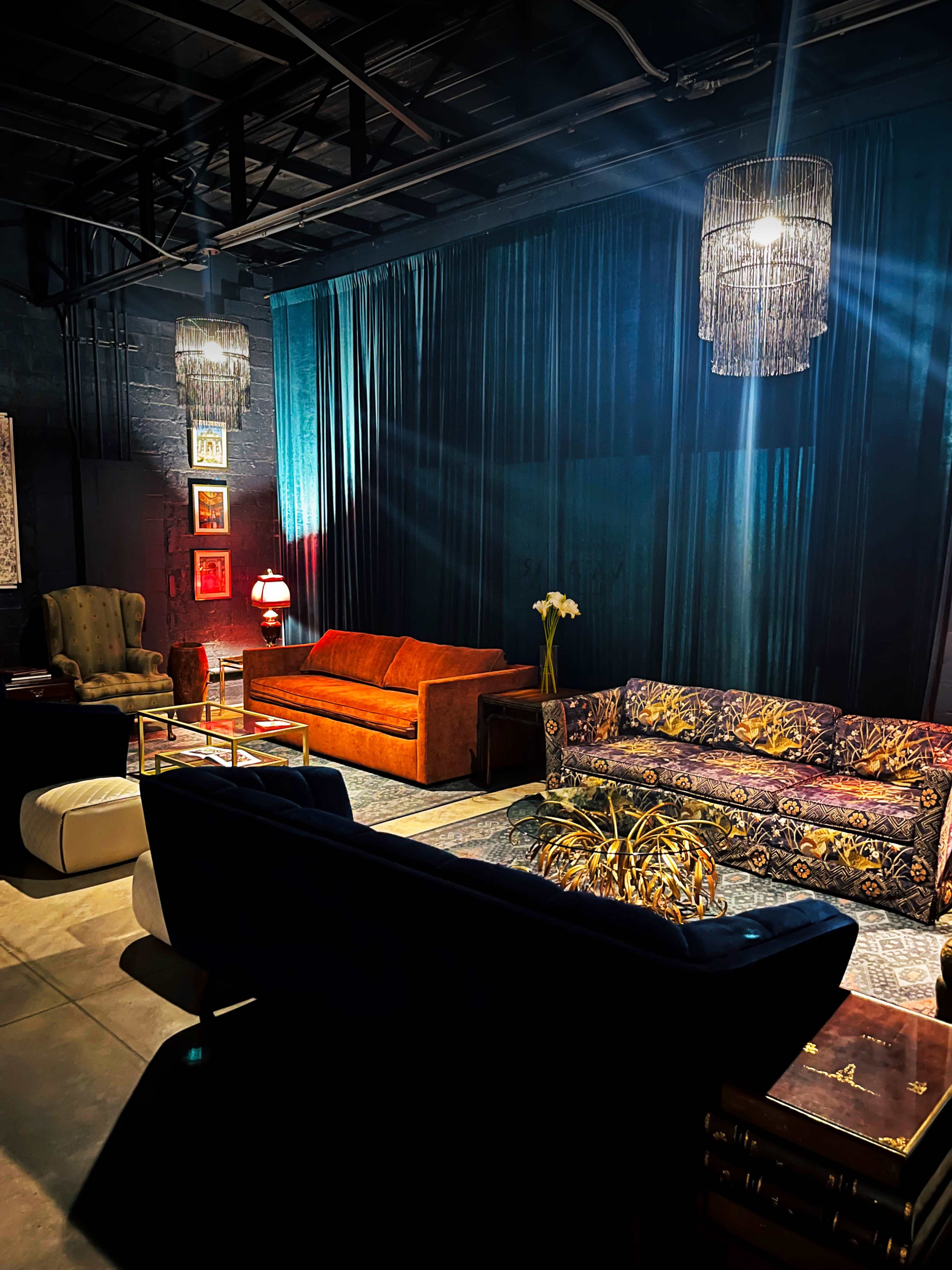 Moody Art Deco Venue in a Trendy Urban Arts District Image in Design District, Dallas, TX, TX
