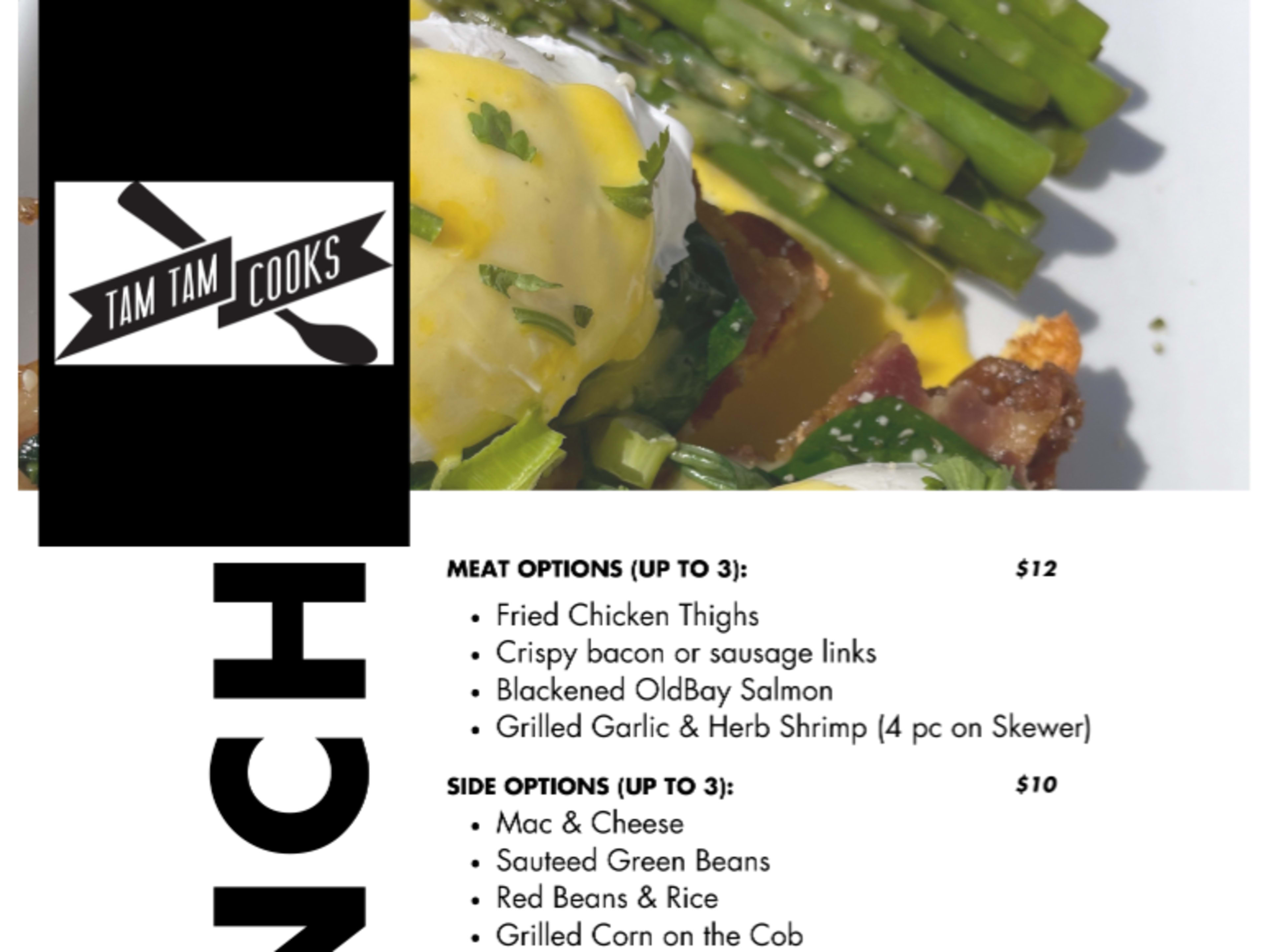 Catering Menu (30 P Minimum)