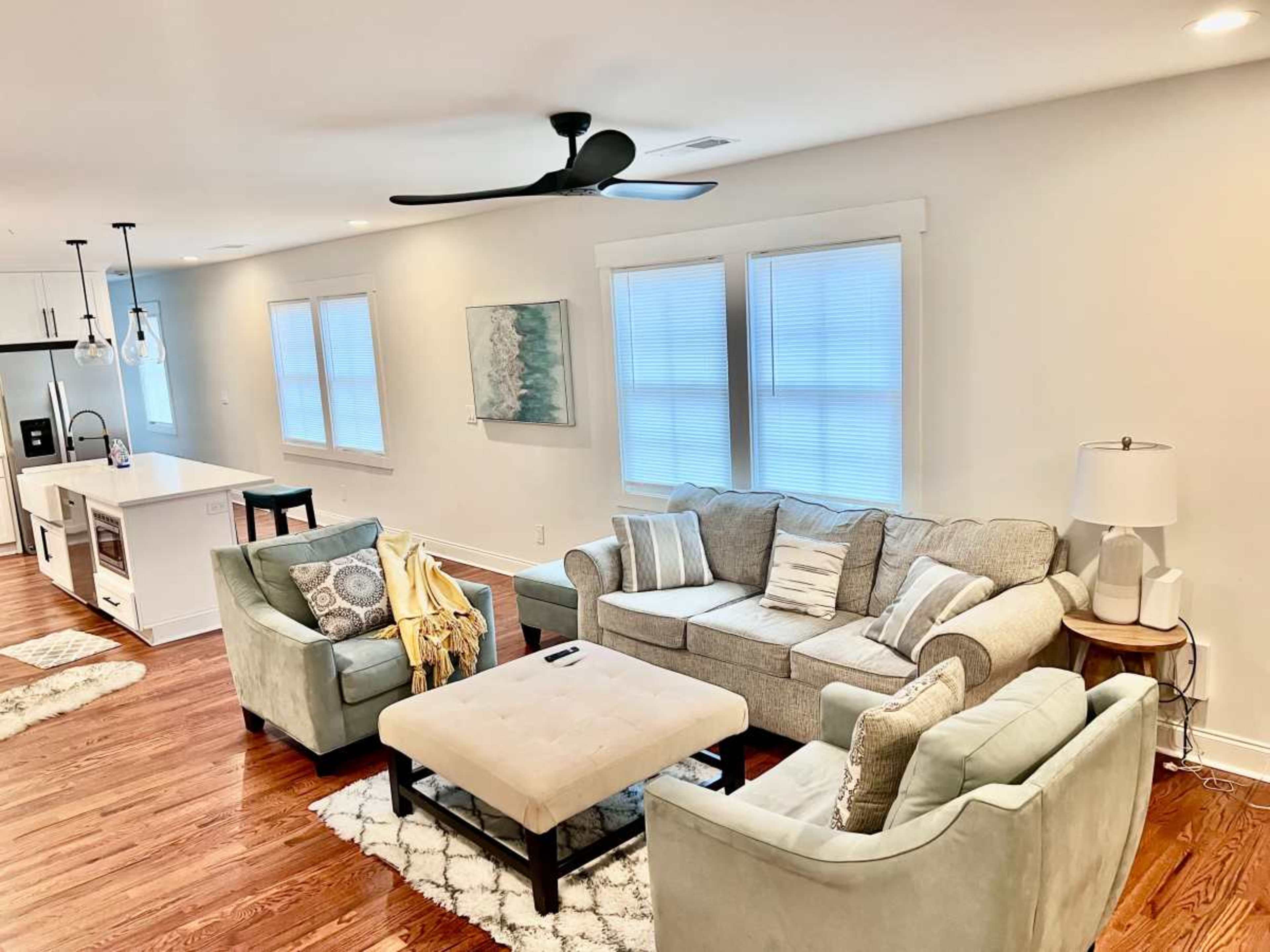 Spacious elegance meets modern convenience in this expansive single-level home. Image in Oakland City, Atlanta, GA