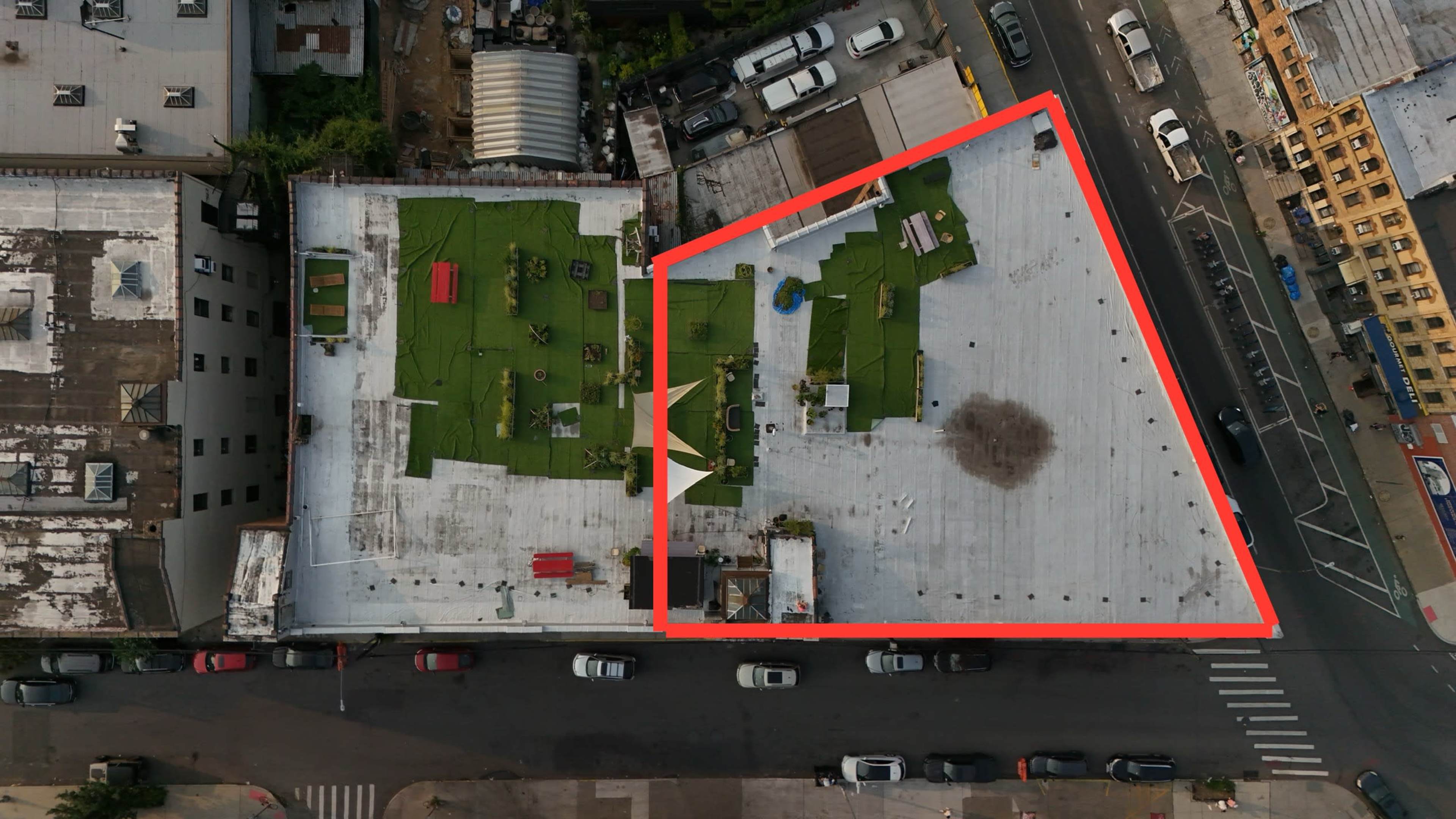 Massive 8,000 sqft Rooftop with Panoramic Skyline Views Image in Bushwick, Brooklyn, NY