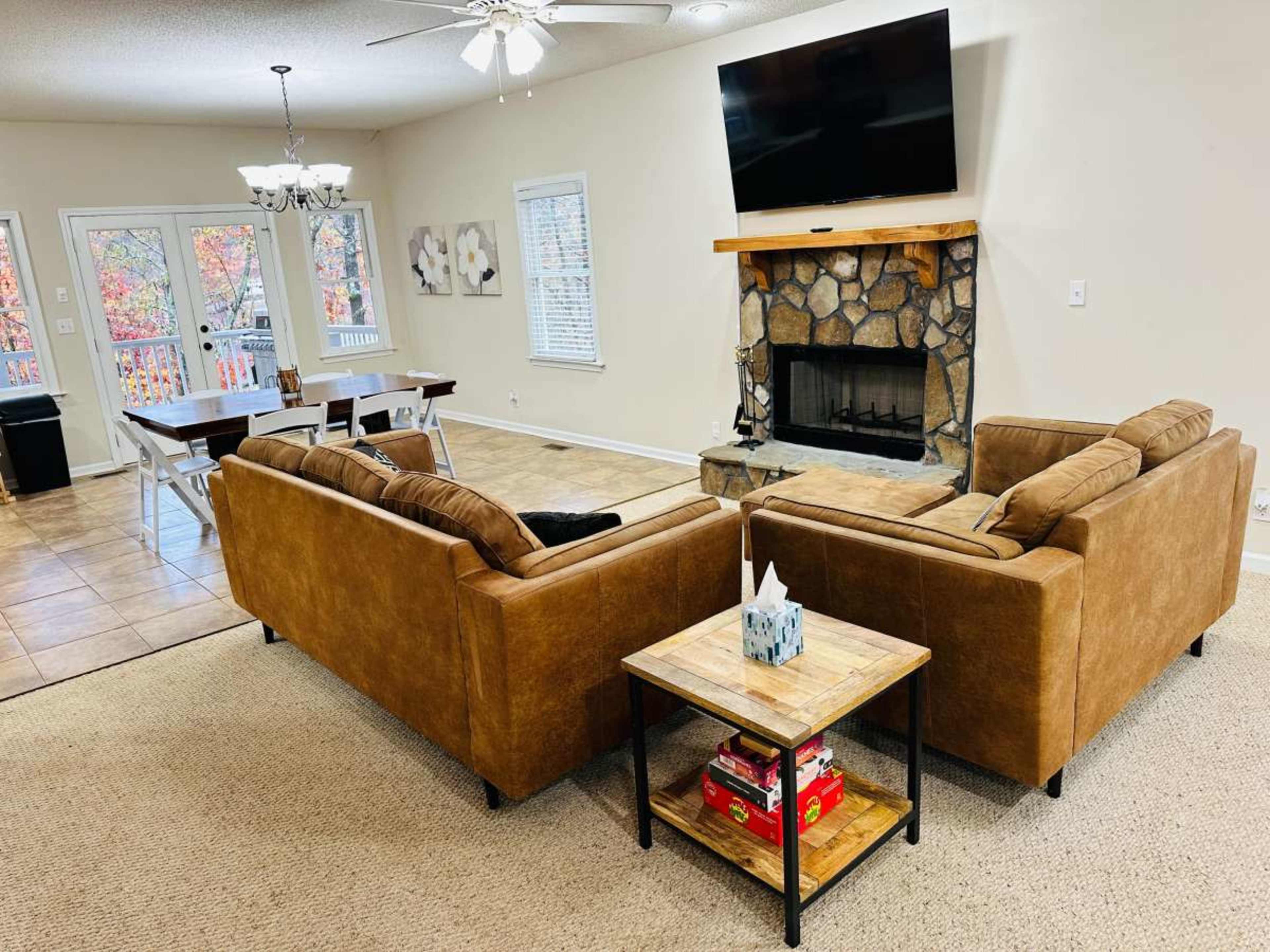 Lake House with Private Dock Image in Reed Creek, Hartwell, GA