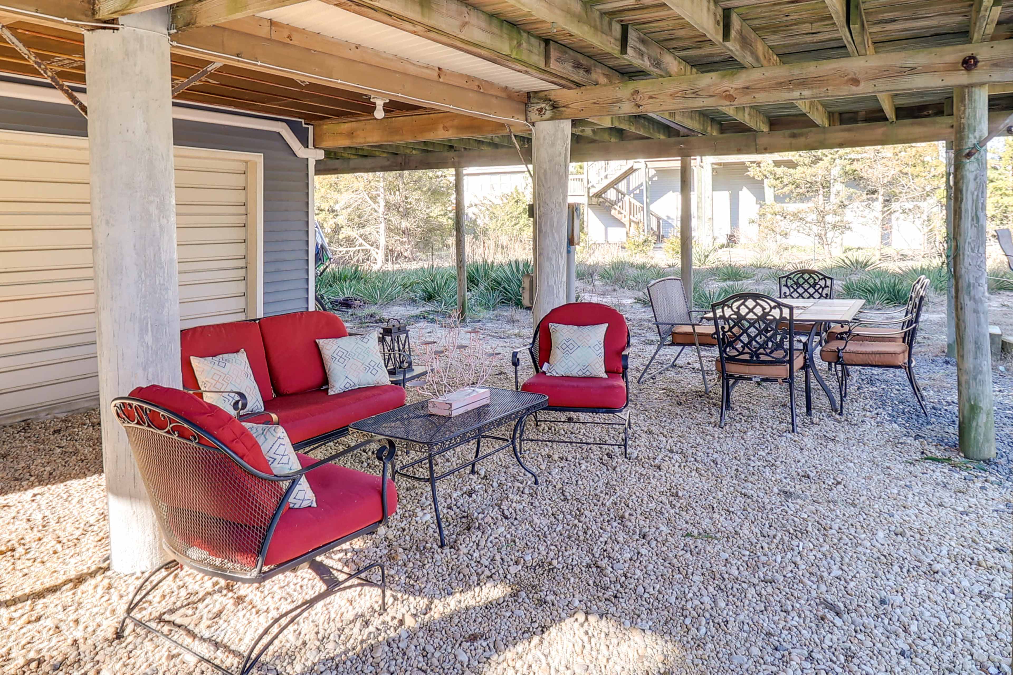 Versatile 4-Bedroom Beach House – on Private Beach Image in Broadkill Beach, Milton, DE