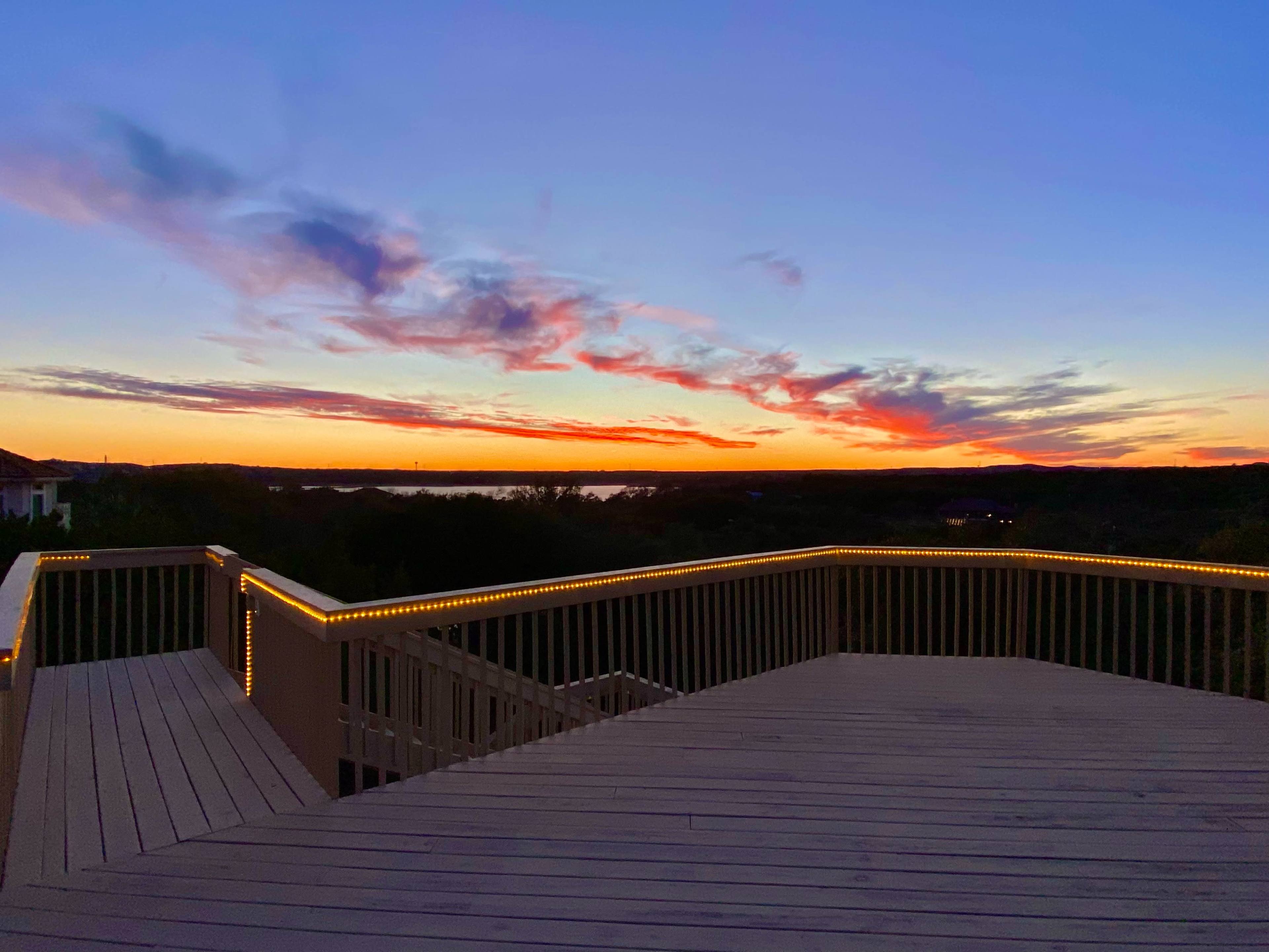 Panoramic Hill Country Rooftop View Wedding / Event Venue Image in Arrowhead Ridge, Leander, TX