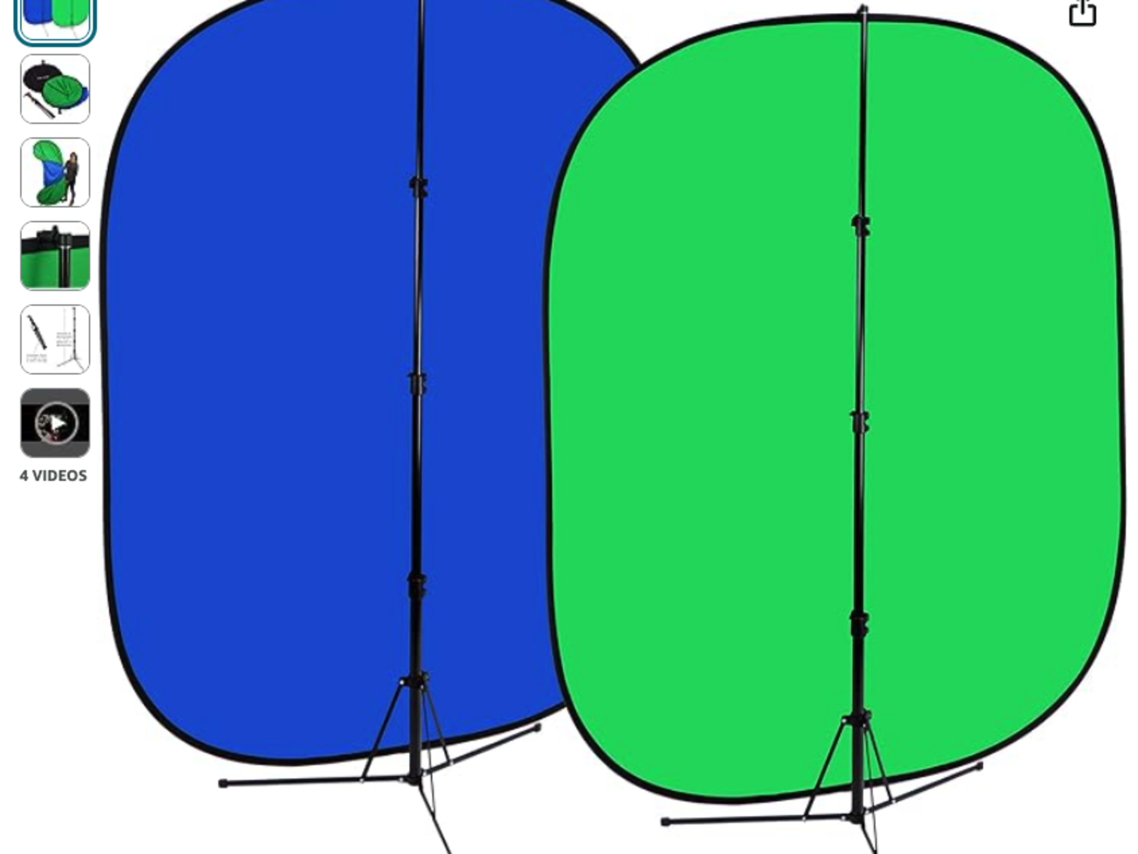 Green screen & stand
