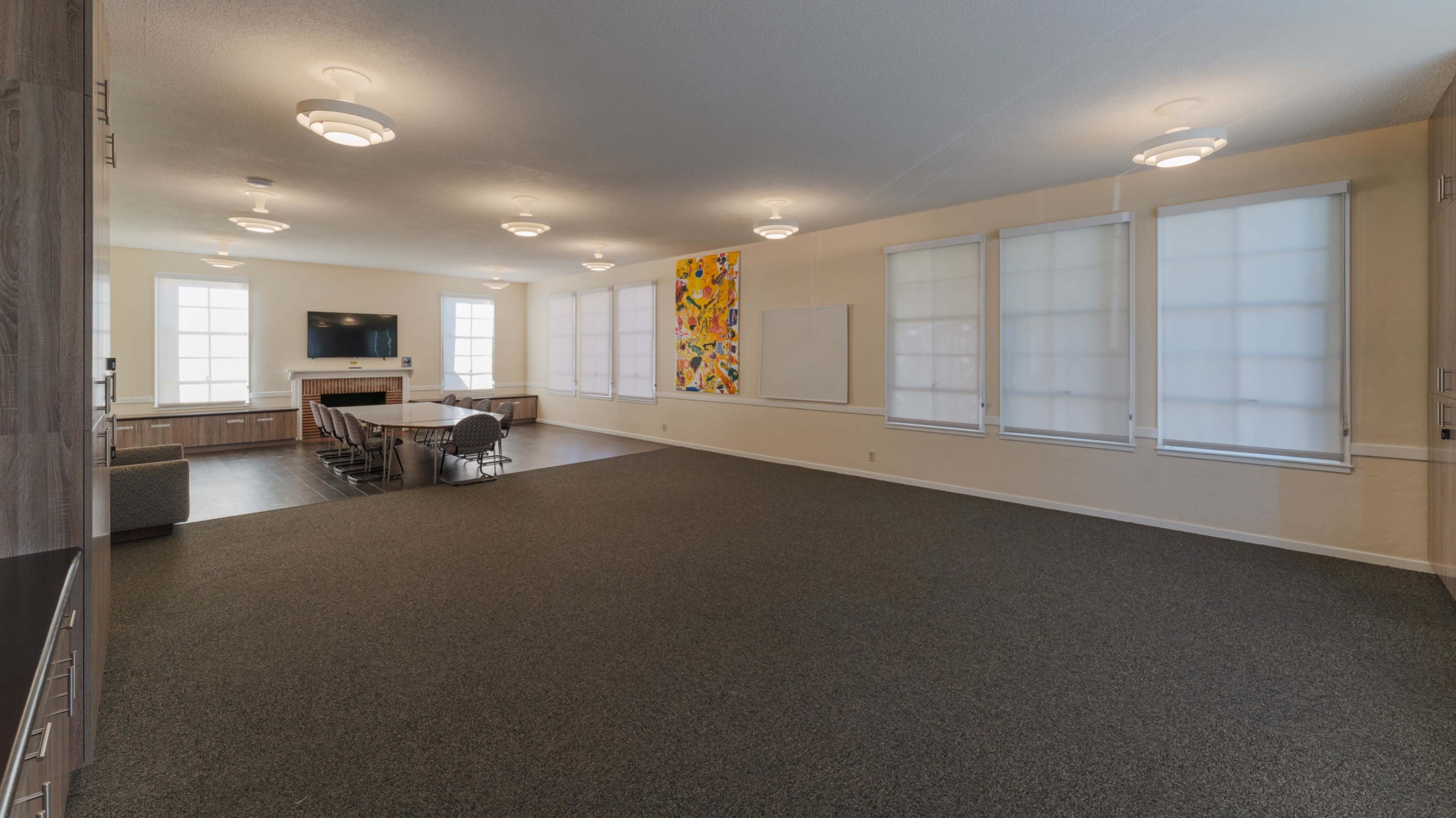 Community Room: Large Multi-Purpose Meeting, Classroom, Event, and Performance Space with Small Kitchen Image in North Central, San Mateo, CA