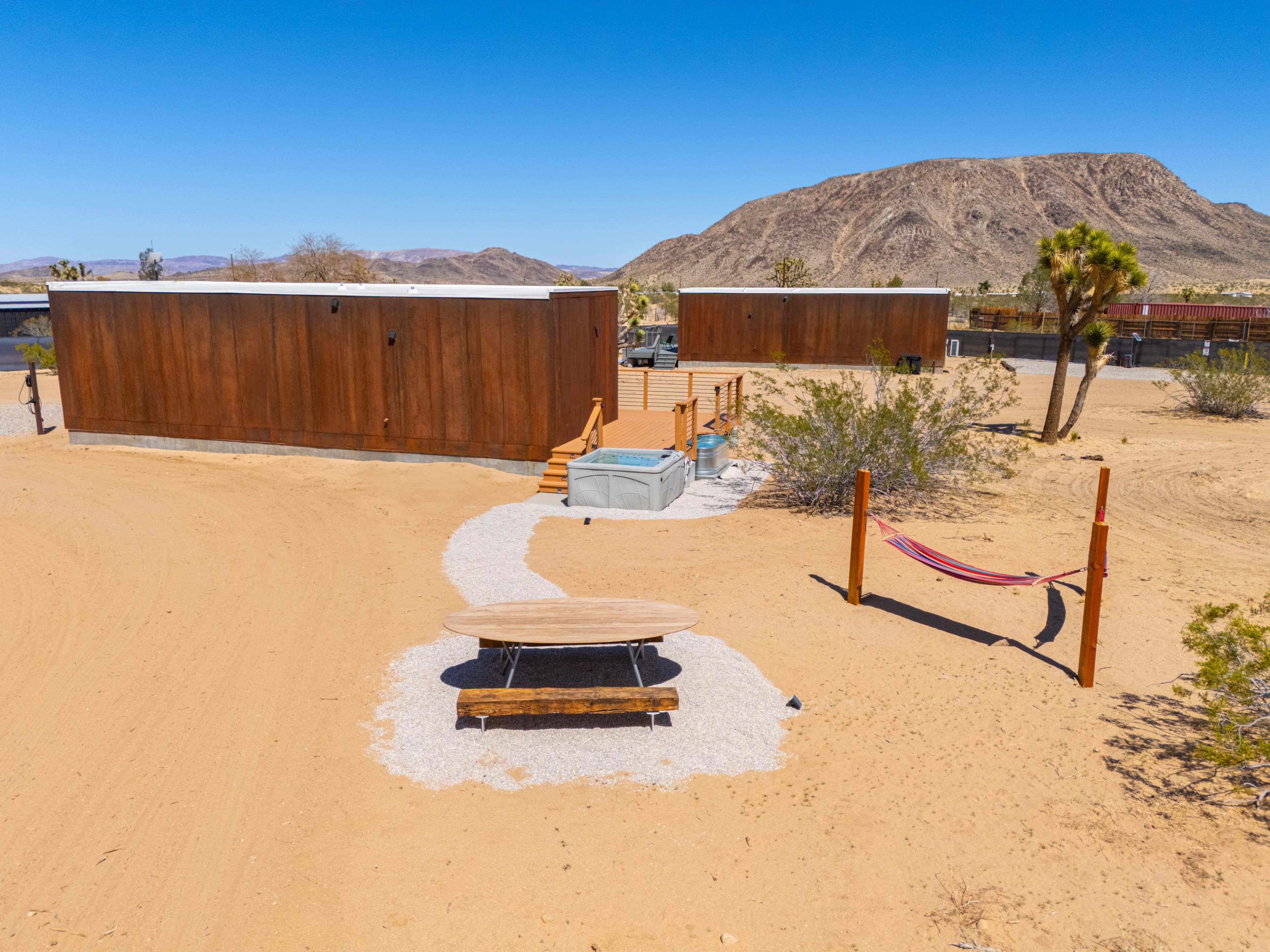 3 Modular Homes + Double Pickleball Courts Image in Homestead Valley, Landers, CA