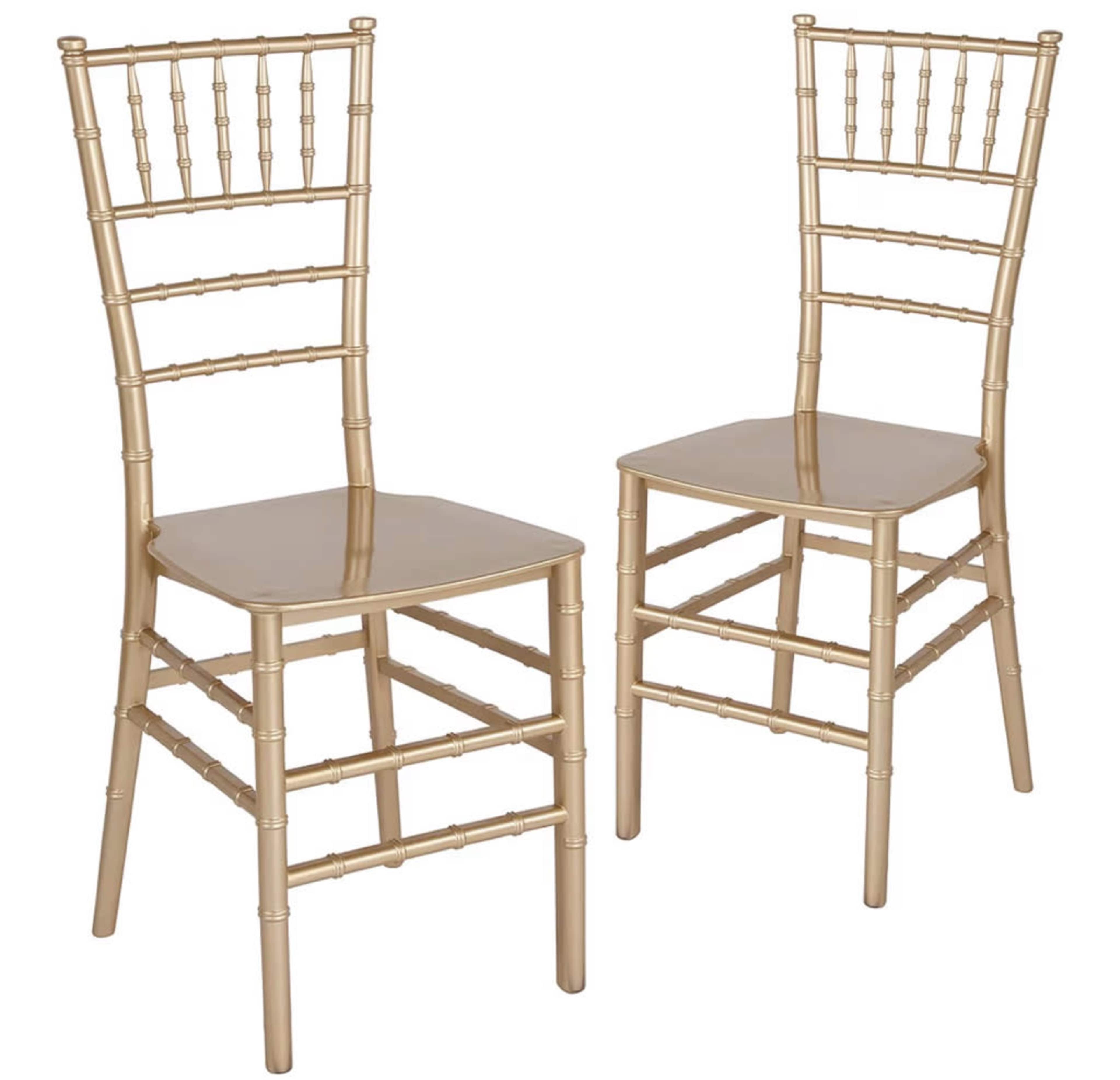 Gold Chiavari Chiars