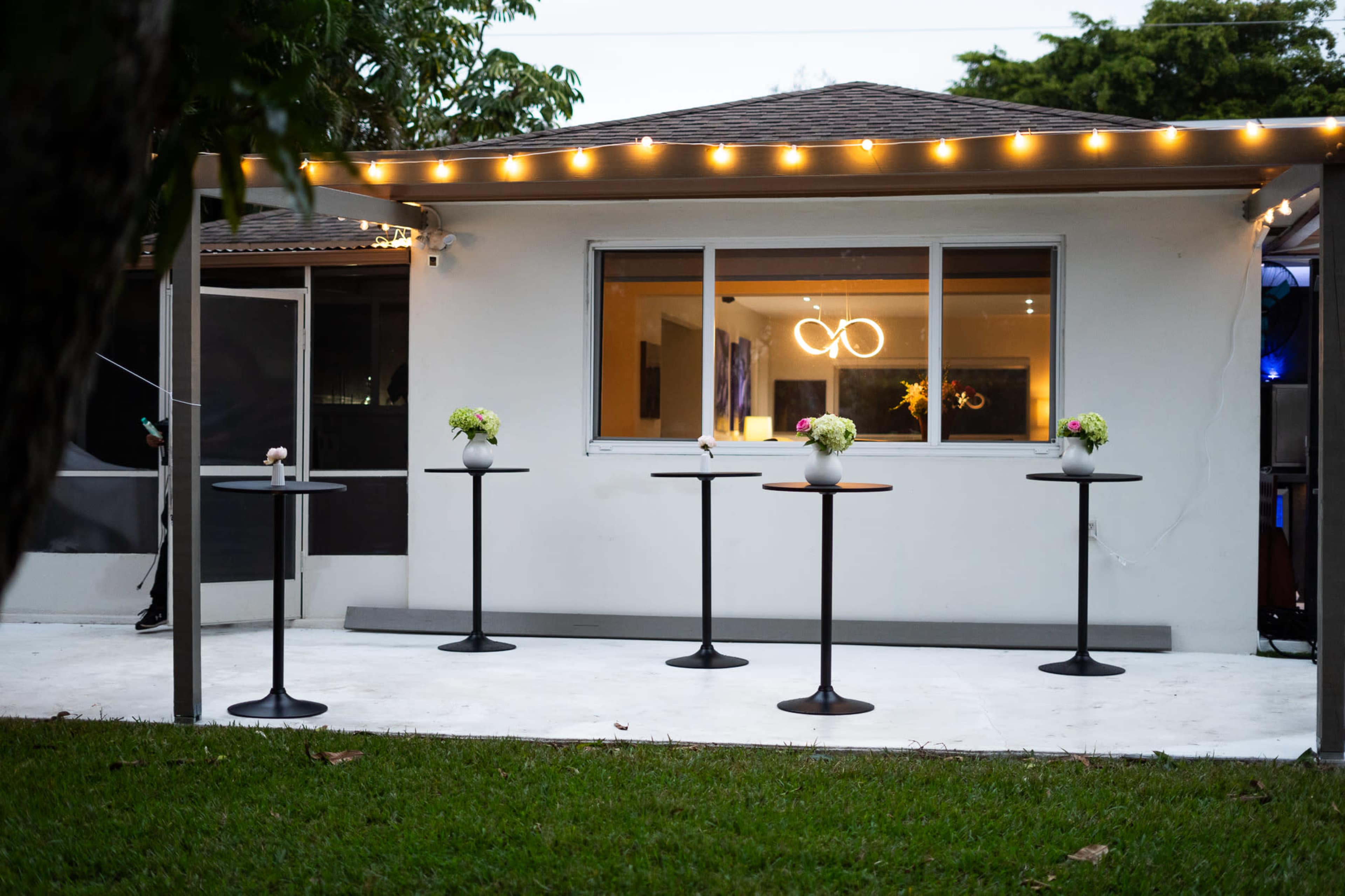 Private Outdoor Oasis with Spa, Stage & Party Yard Image in Hollywood Hills, Hollywood, FL